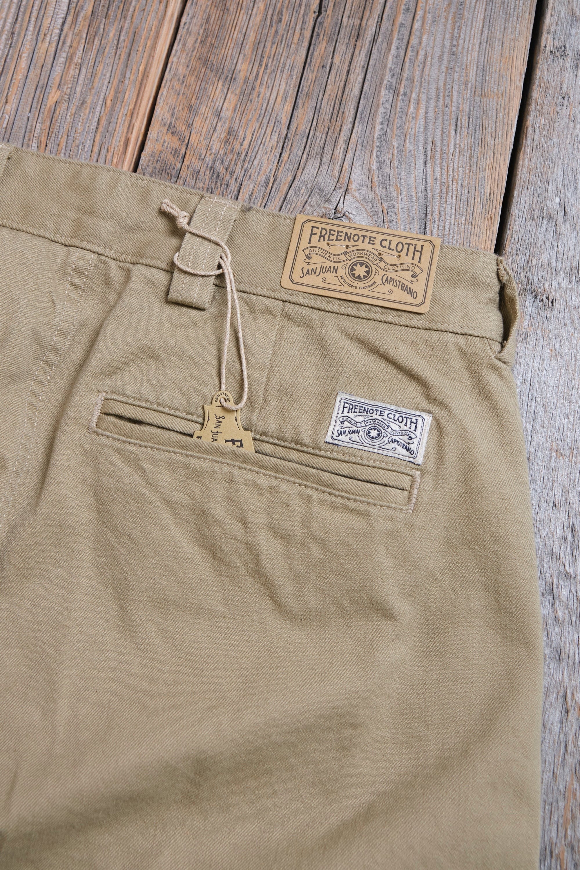 Freenote Cloth Shifter Pant -  Khaki