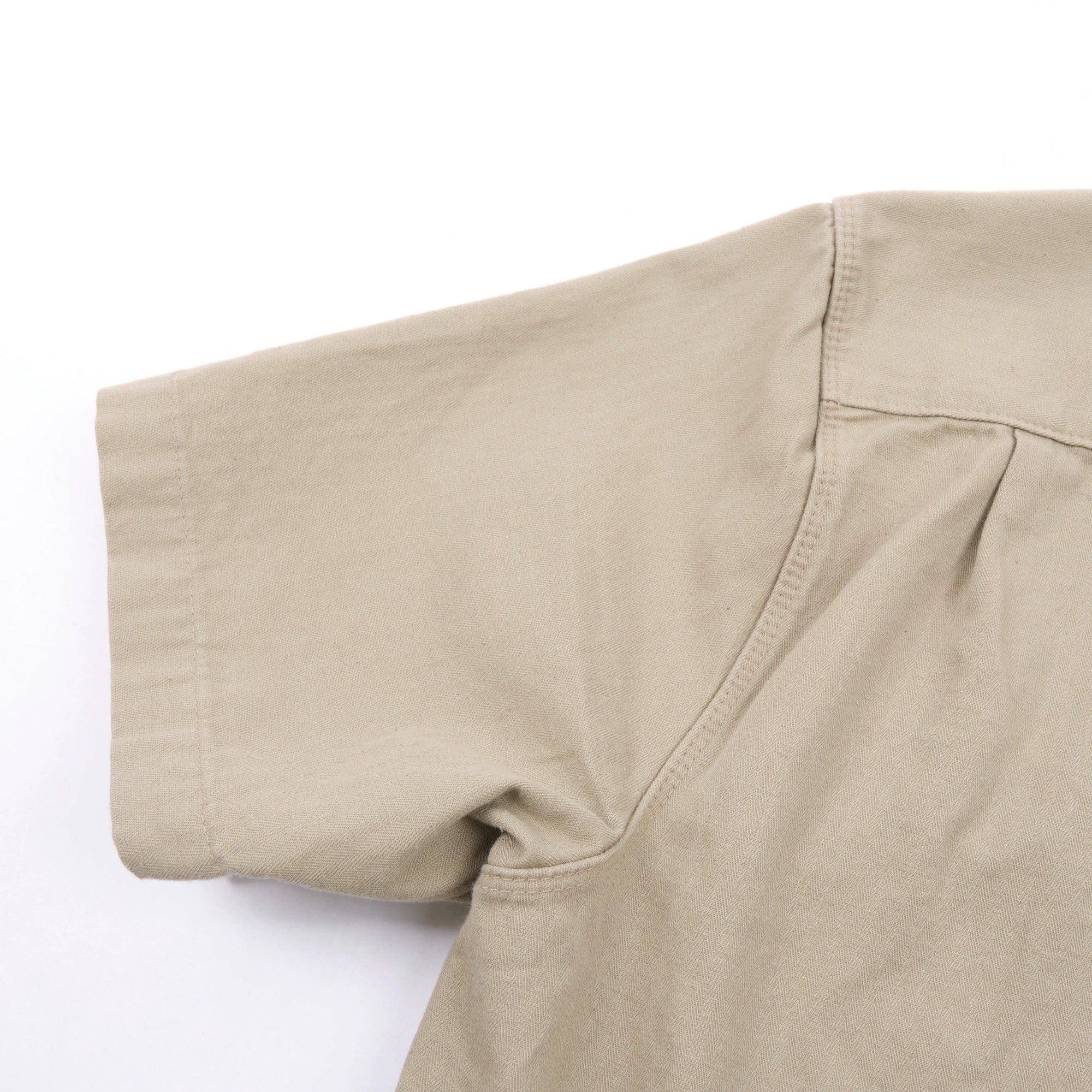 Freenote Cloth Cayucos - Tan Herringbone