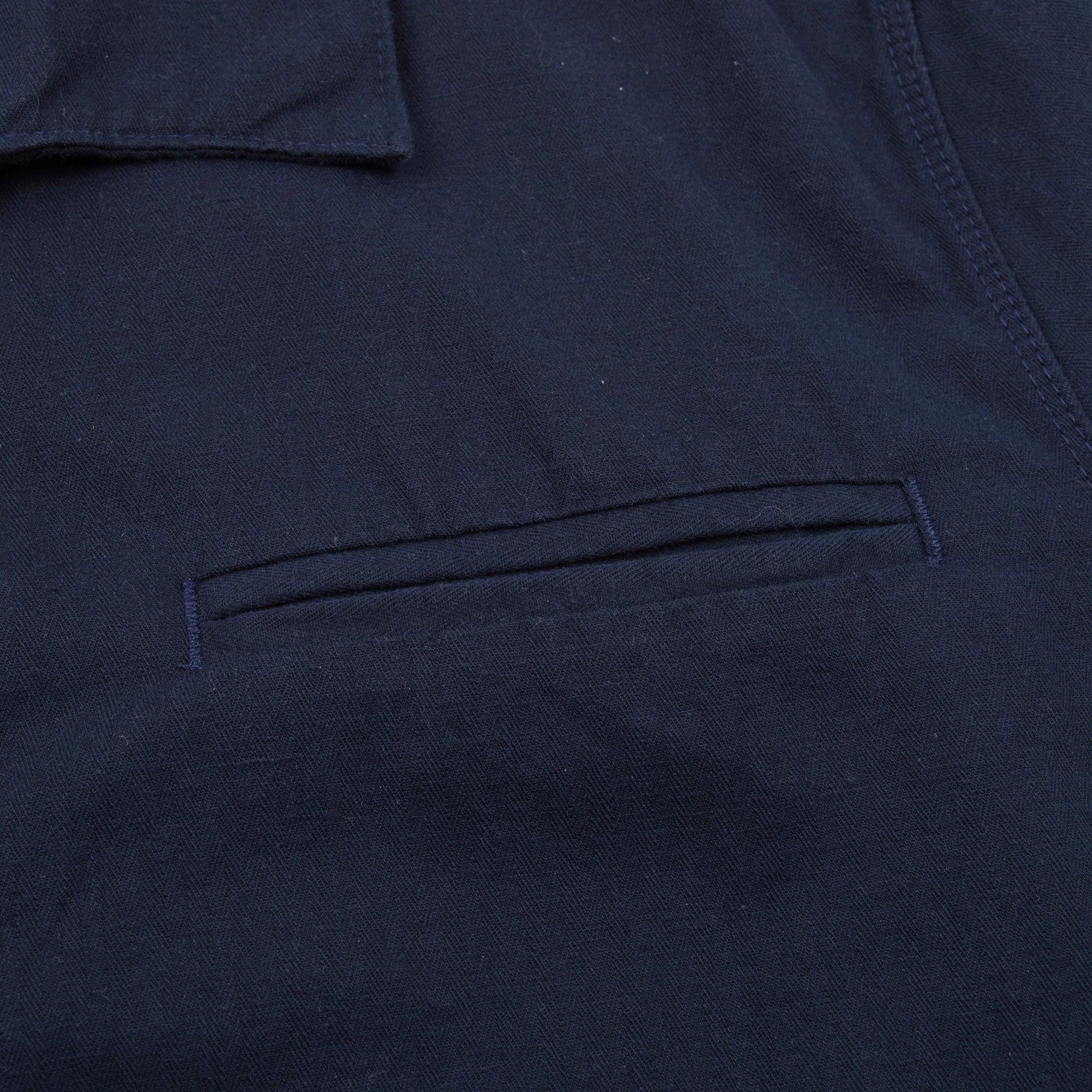 Freenote Cloth Cayucos - Navy Herringbone