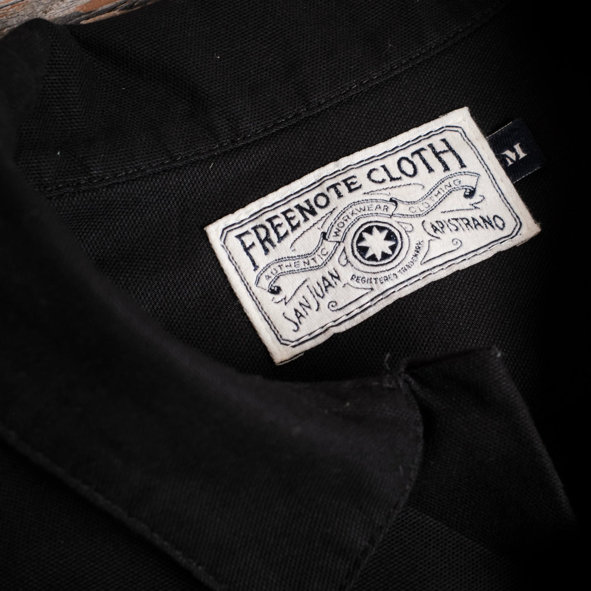 Freenote Cloth Dayton S/S - Obsidian