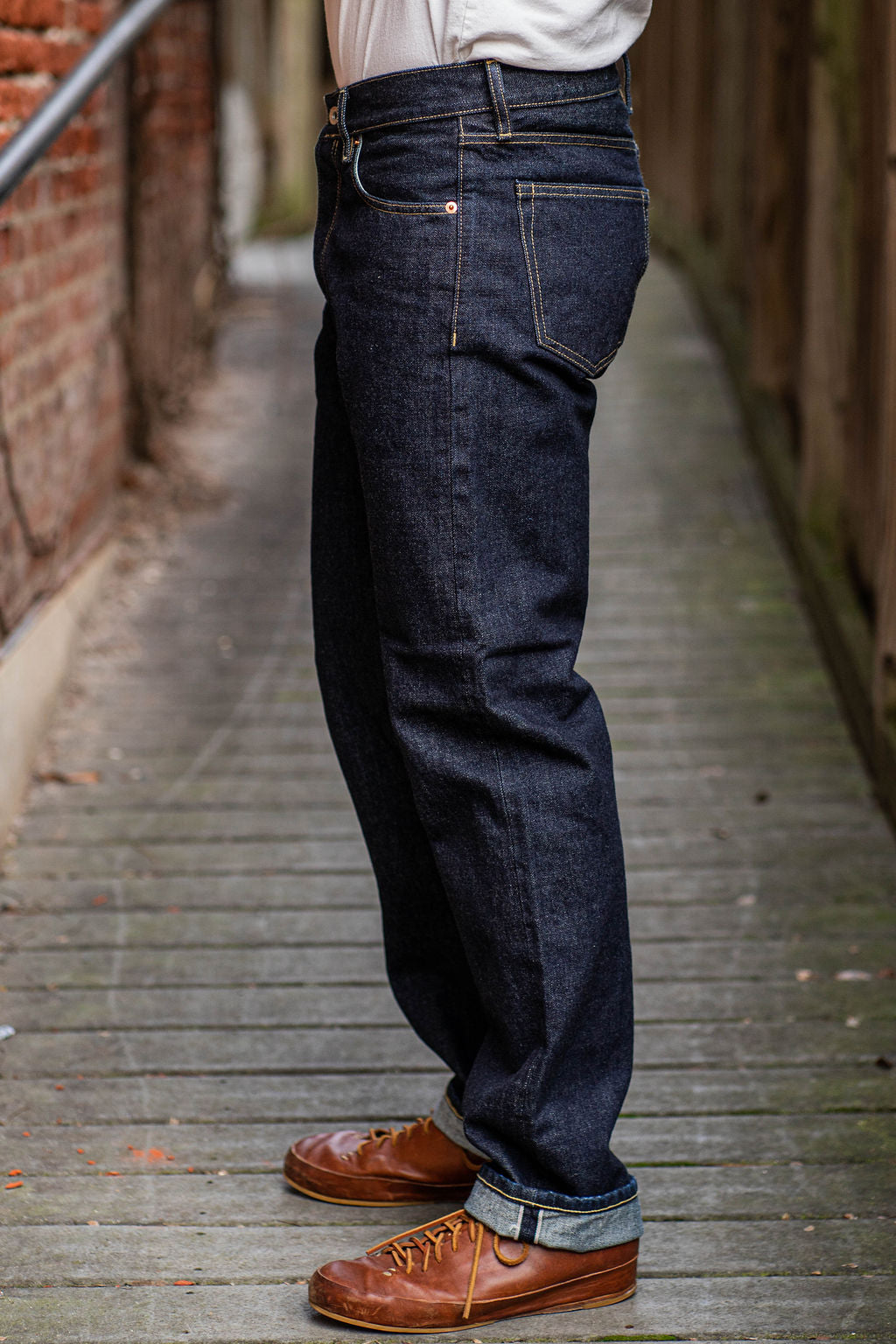 C.O.F. Studio M6 Straight - 15oz Slub Selvedge Rinsed