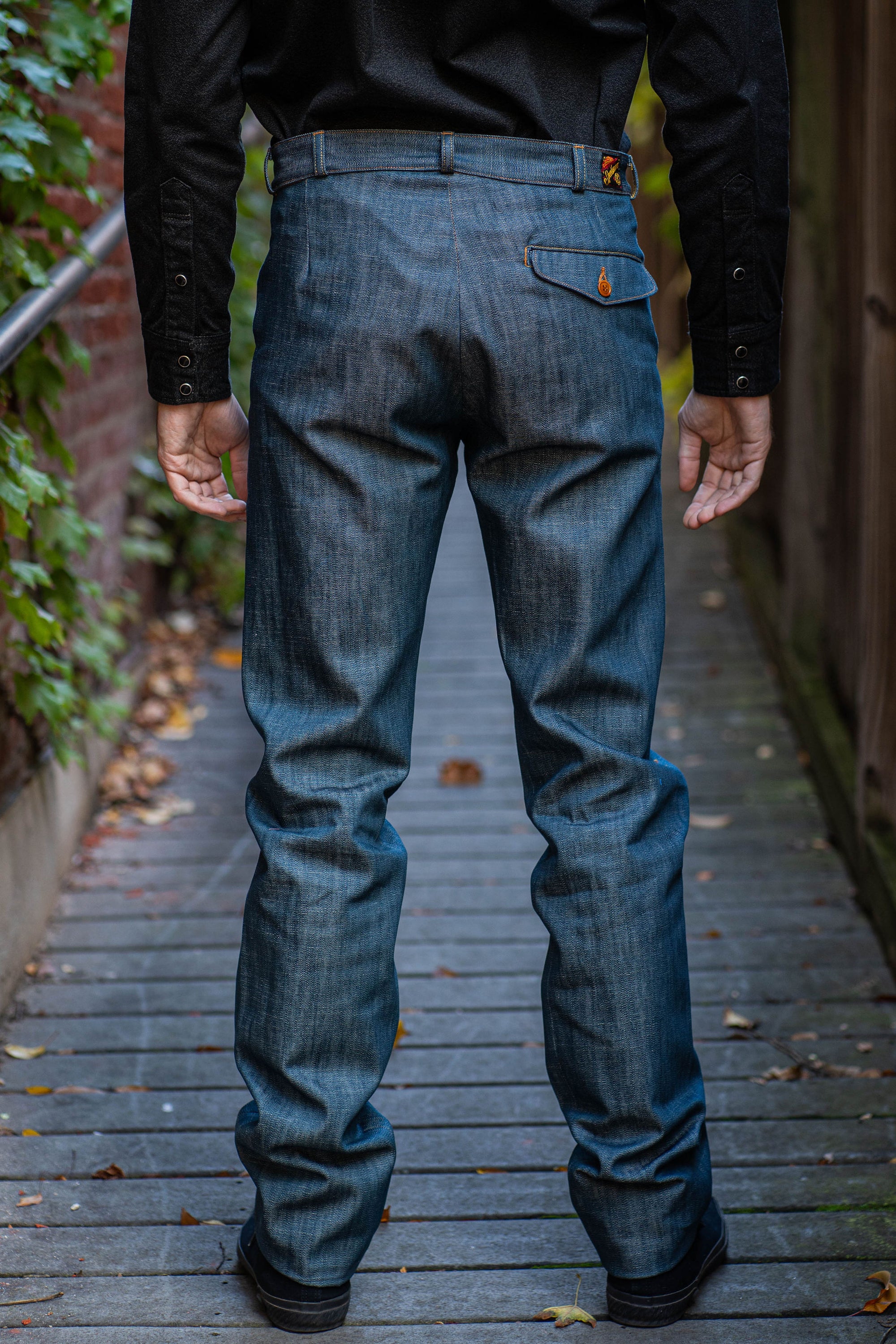 Mister Freedom "Nouvelle Vague" Slacks - NOS "Player" Denim