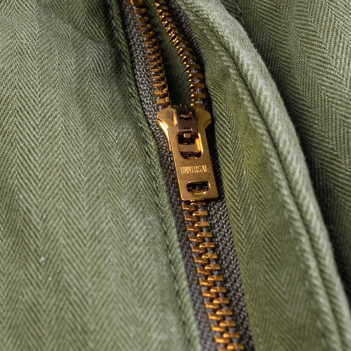 Iron Heart IH-735-ODG 11oz Herringbone Work Pants - Olive Drab Green