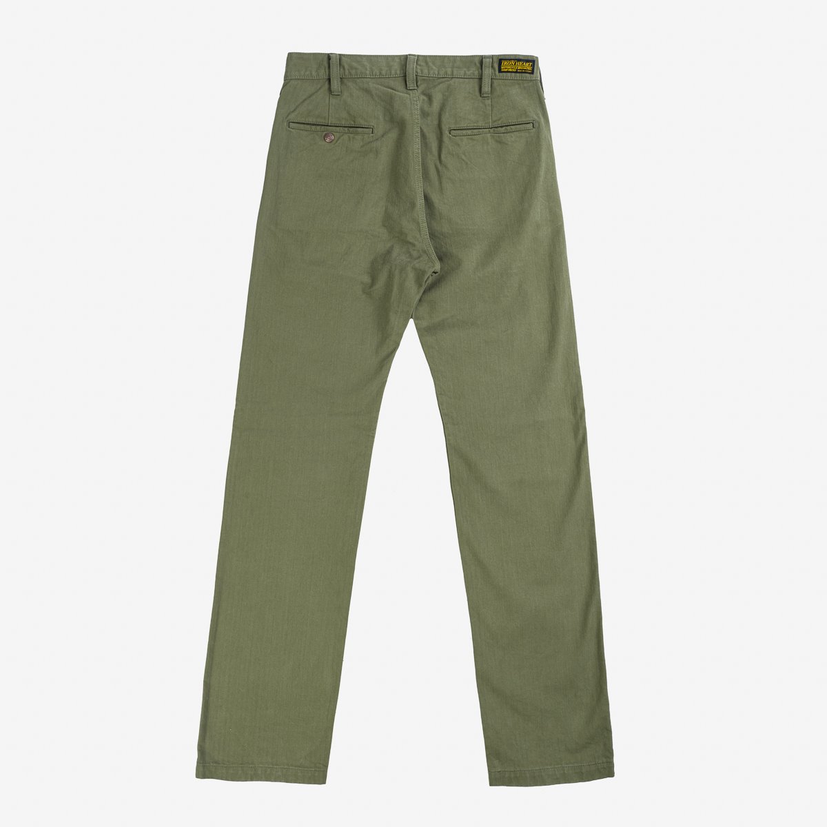 Iron Heart IH-735-ODG 11oz Herringbone Work Pants - Olive Drab Green