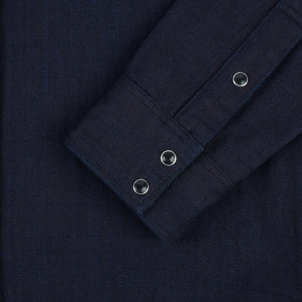 Iron Heart IHSH-368-IND 14oz Double Cloth Western Shirt - Indigo