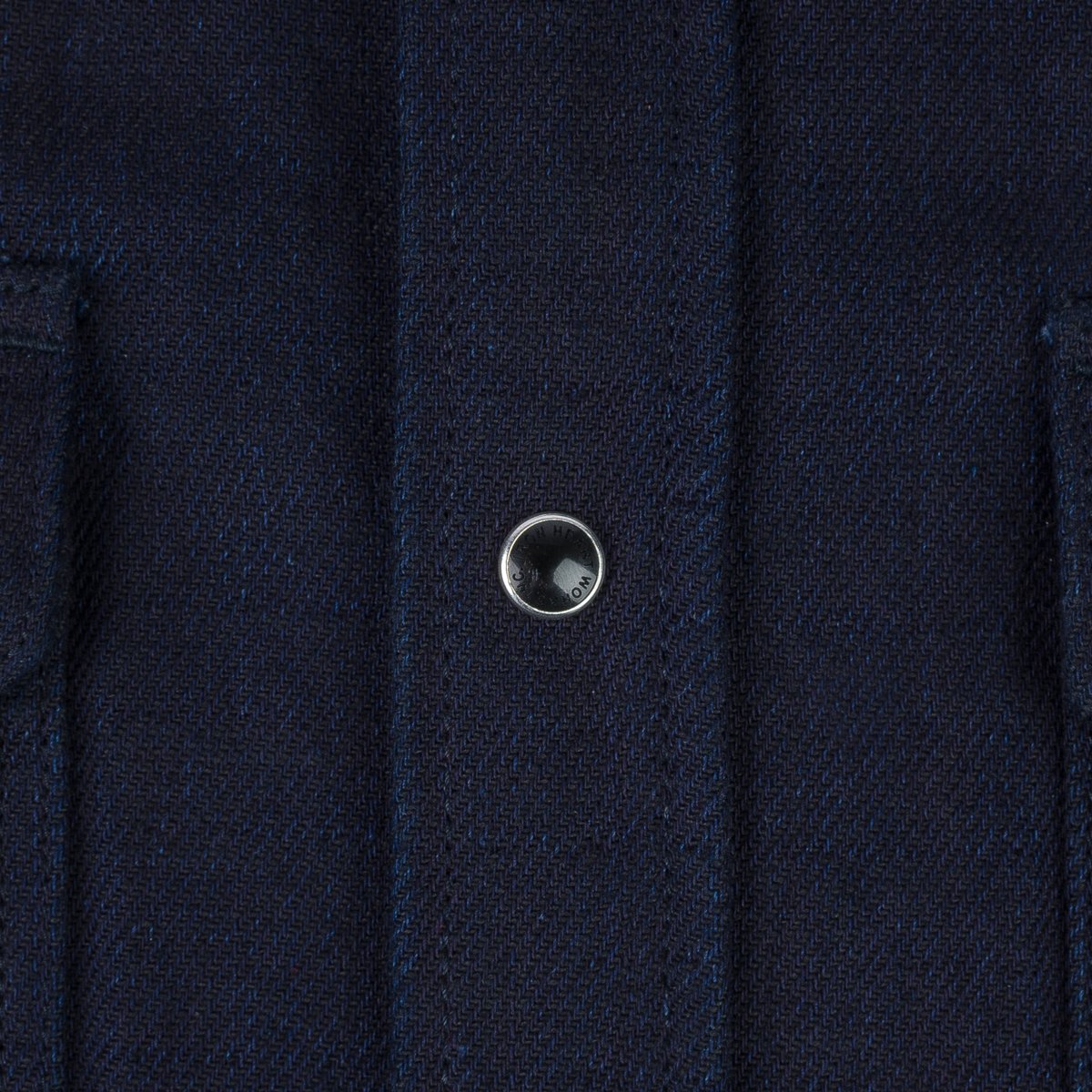 Iron Heart IHSH-368-IND 14oz Double Cloth Western Shirt - Indigo