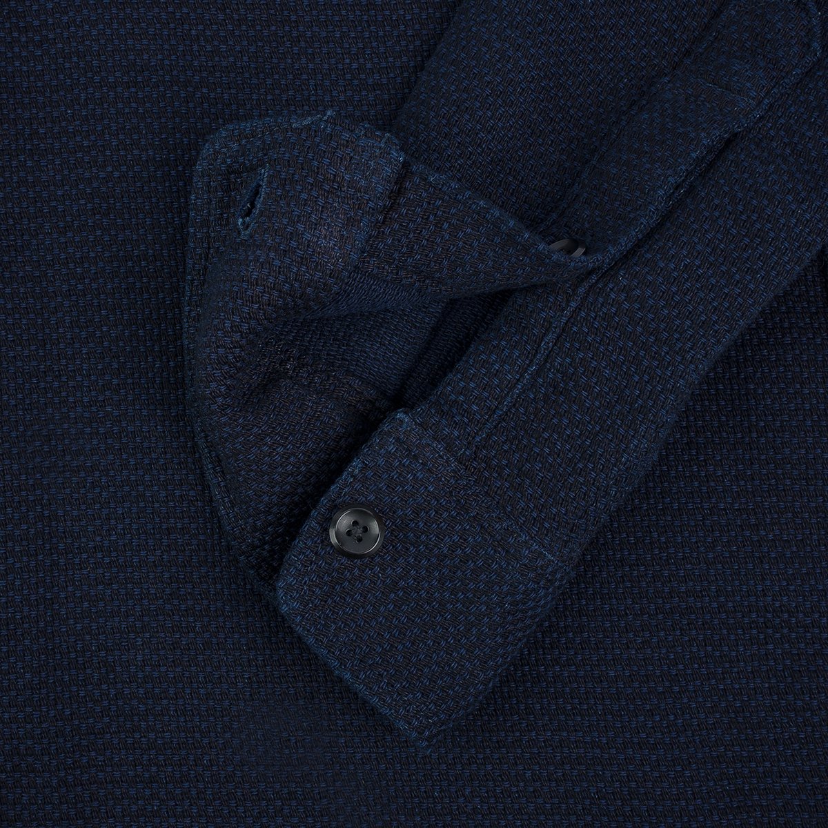 Iron Heart IHSH-380-IND 12oz Dobby Cloth Work Shirt - Indigo