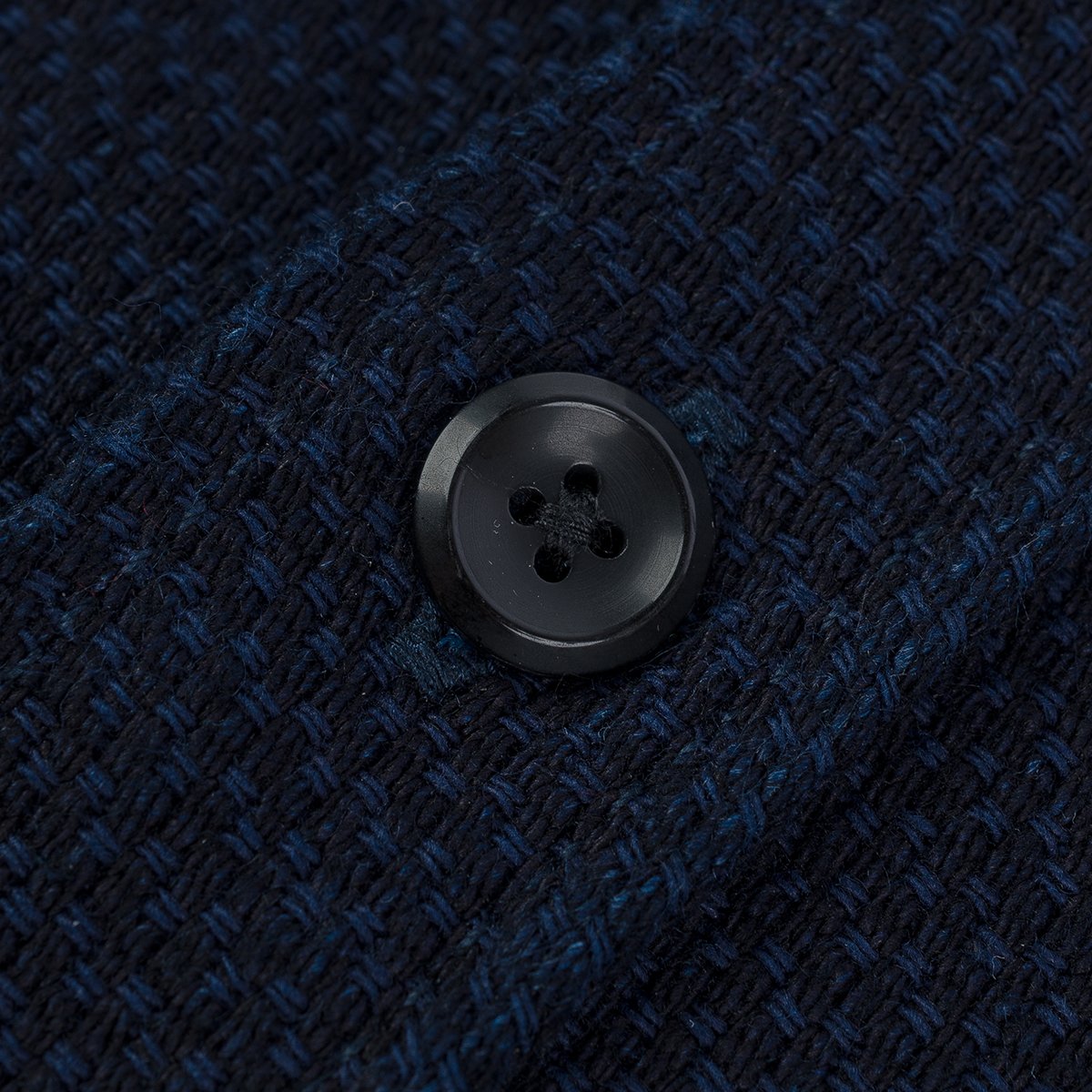 Iron Heart IHSH-380-IND 12oz Dobby Cloth Work Shirt - Indigo