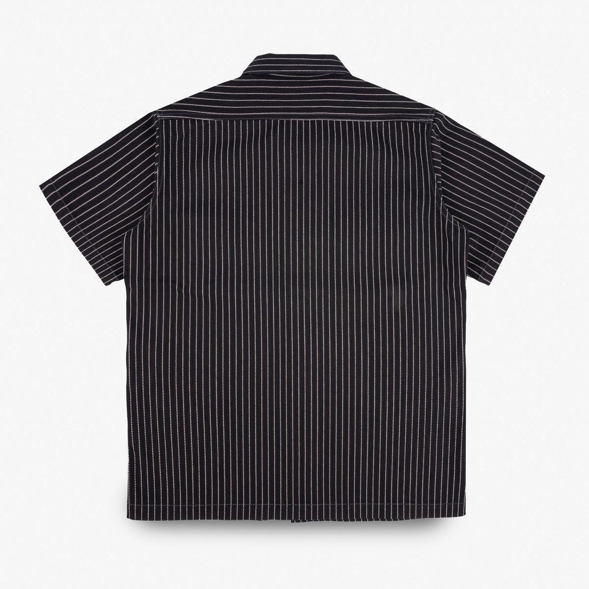 Iron Heart IHSH-416-BLK 10oz Wabash Short Sleeved Mechanic Shirt - Black