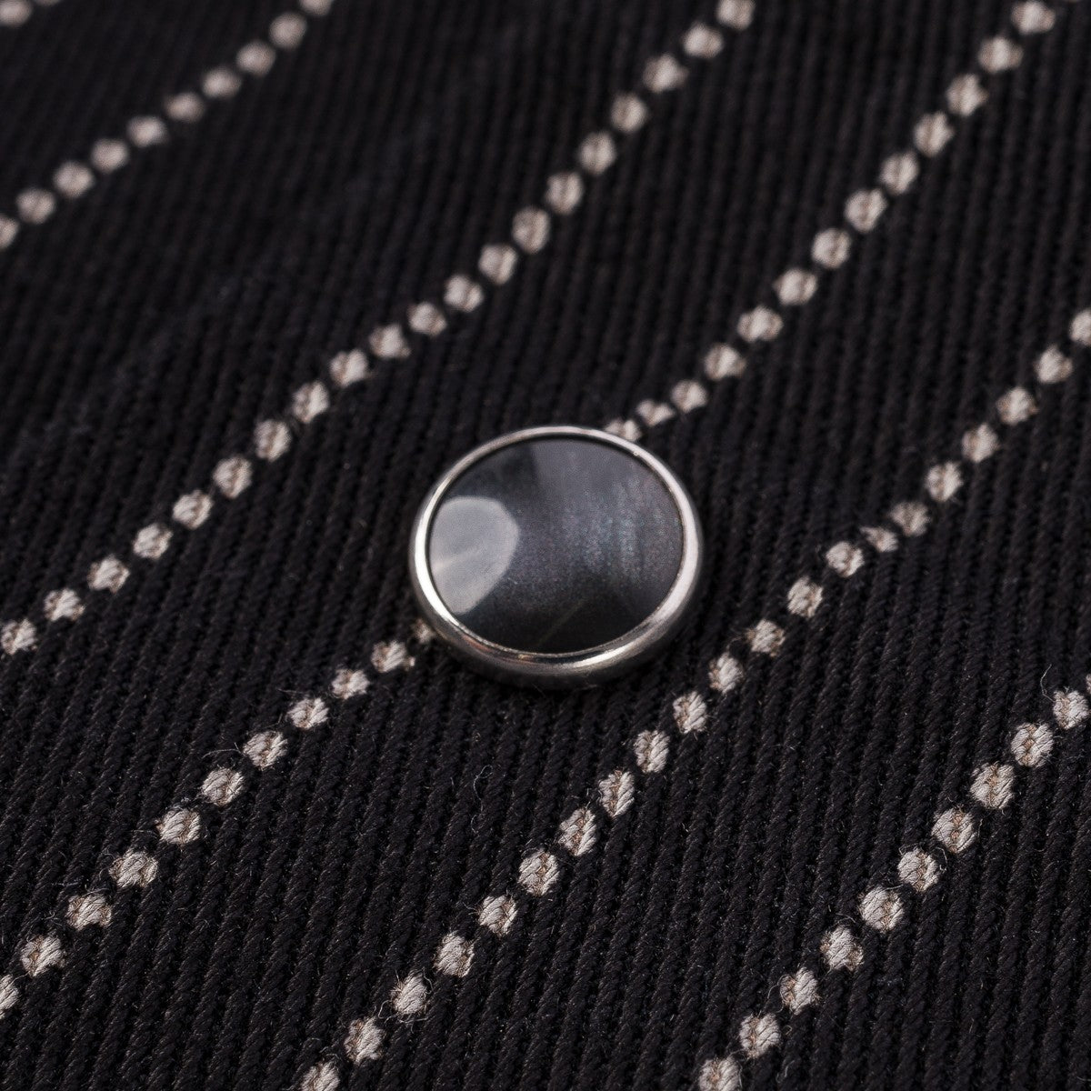 Iron Heart IHSH-416-BLK 10oz Wabash Short Sleeved Mechanic Shirt - Black