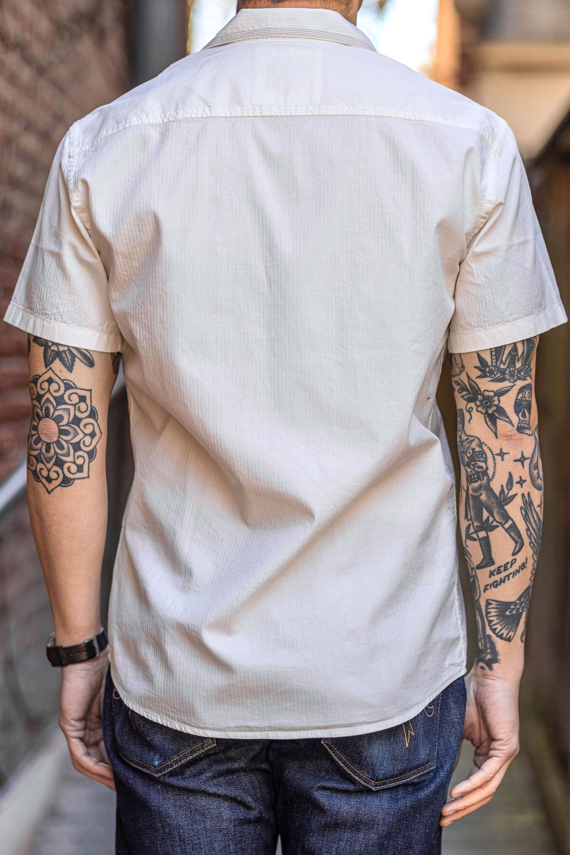 Hansen Garments Jonny Short Sleeve Shirt - White