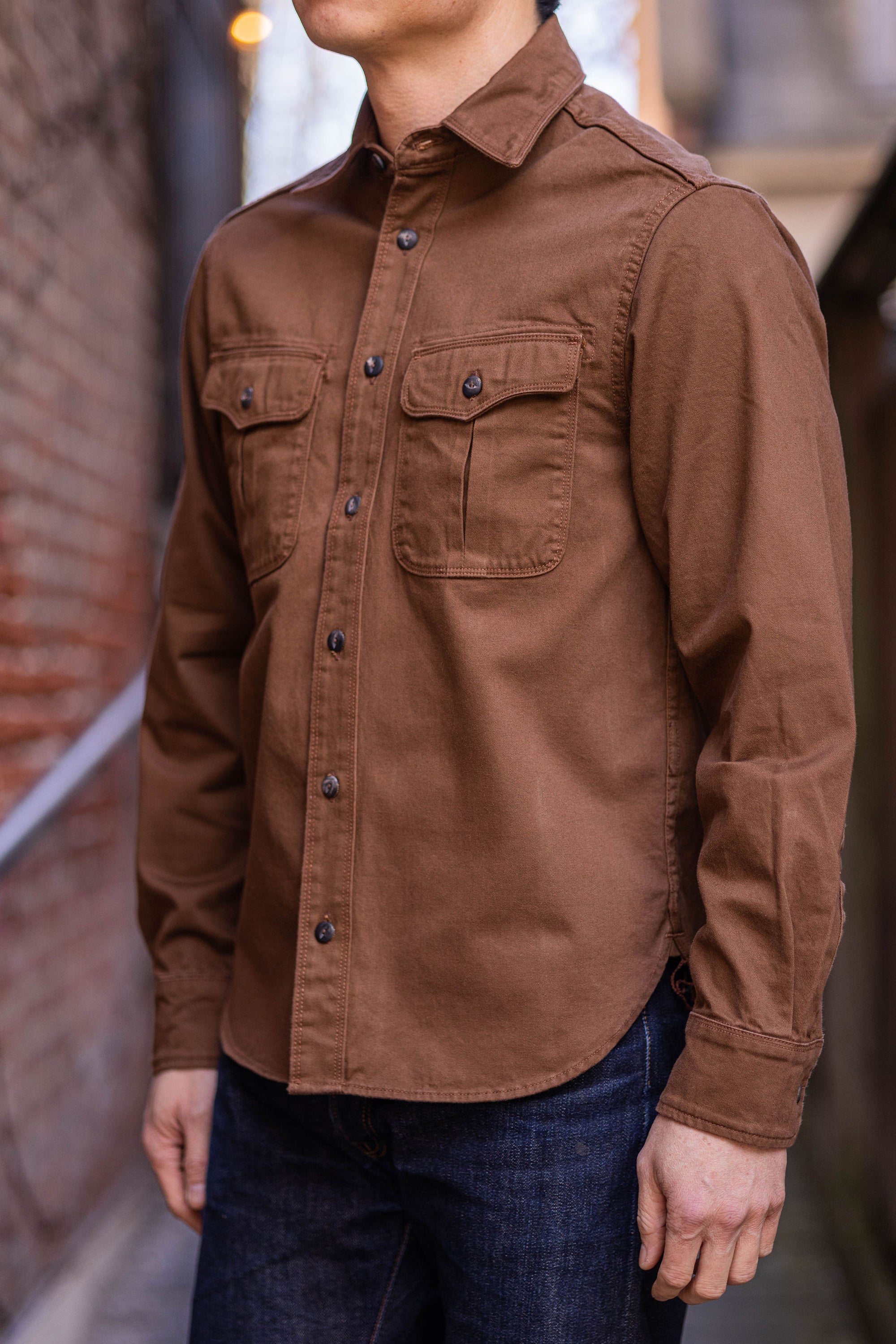 Freenote Cloth Rancho - Pecan Brown