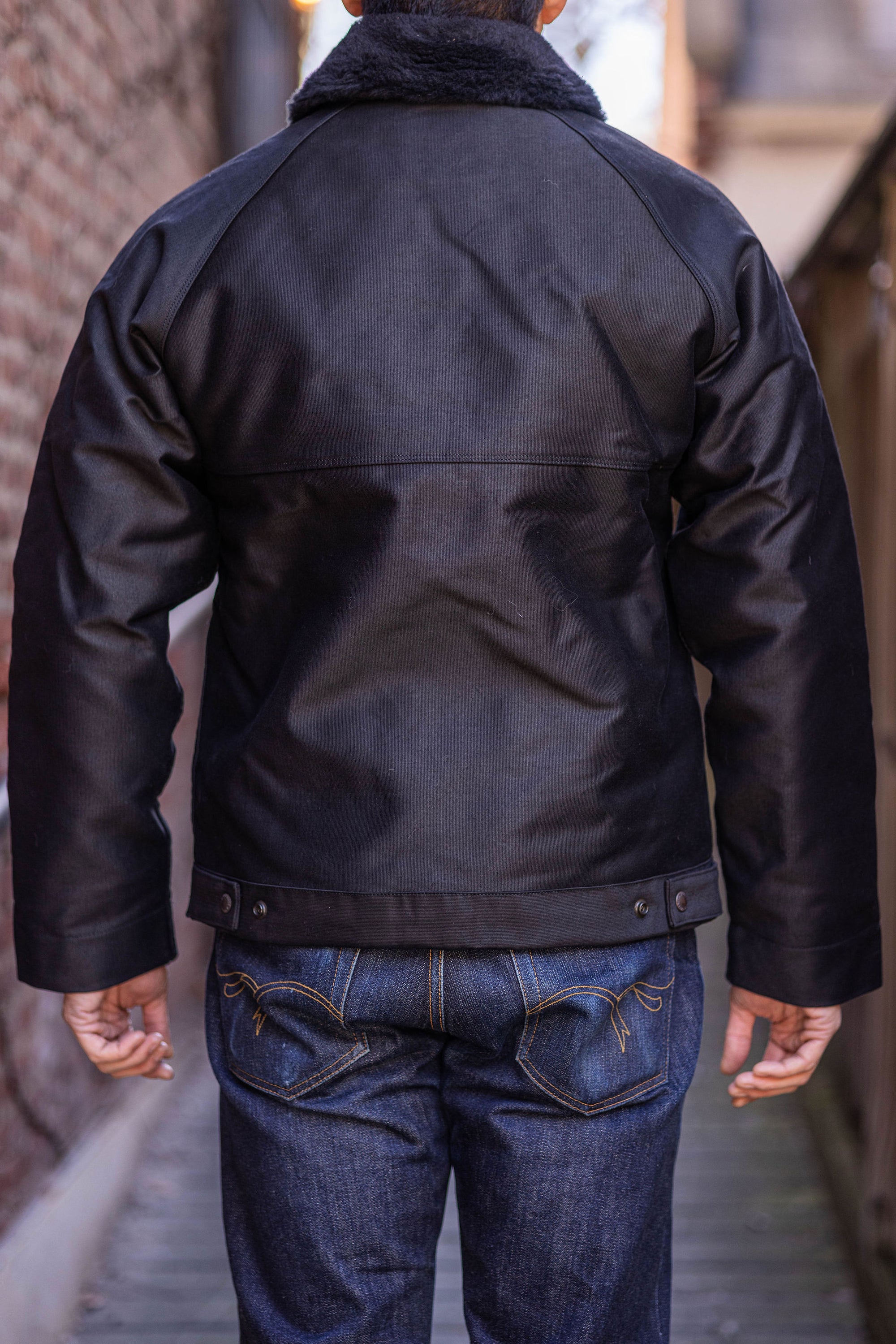 Freenote Cloth Mariner Jacket Heavy - Black