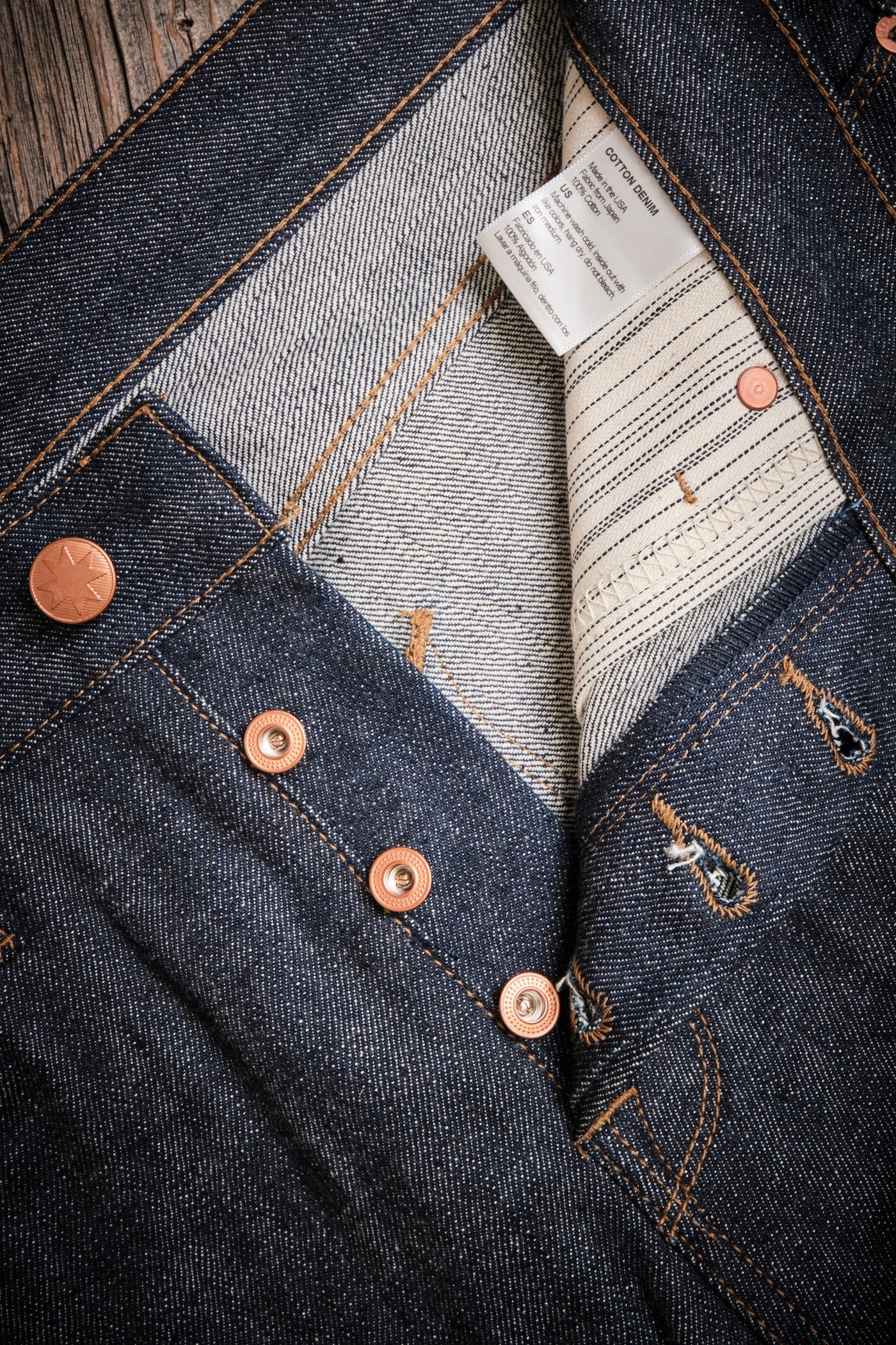 Freenote Cloth Portola - 13oz Indigo Denim