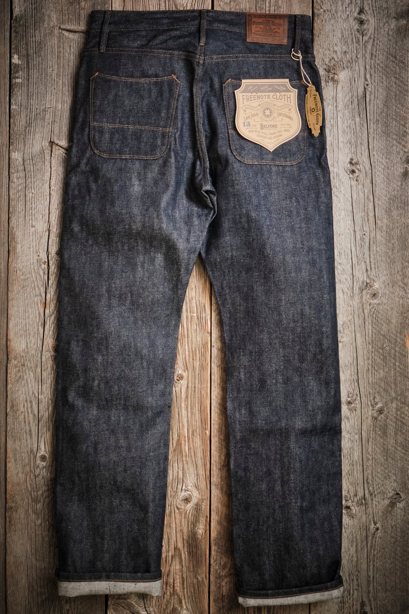 Freenote Cloth Belford - 13oz Indigo Denim