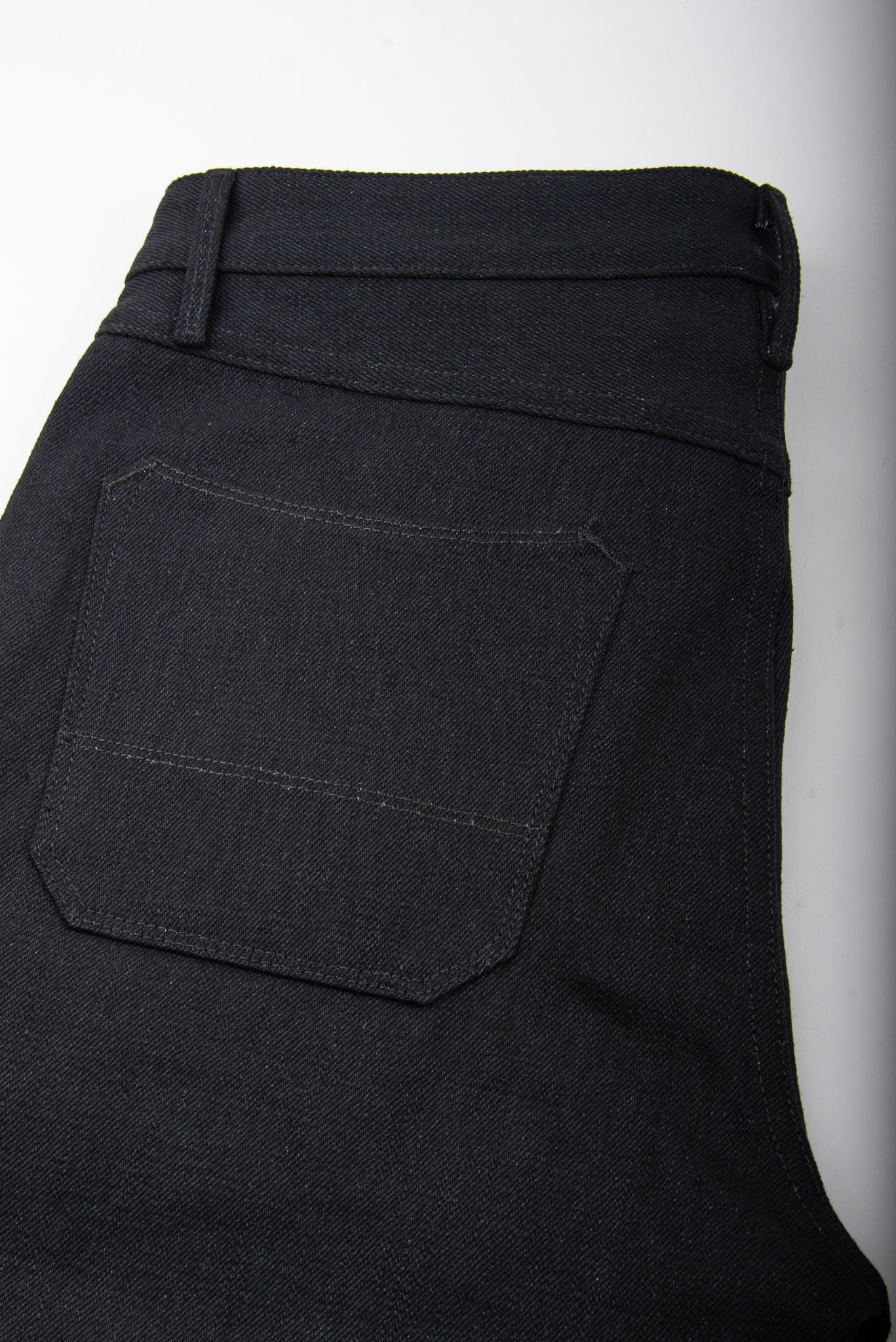 Freenote Cloth Wilkes - 17oz Black Slub