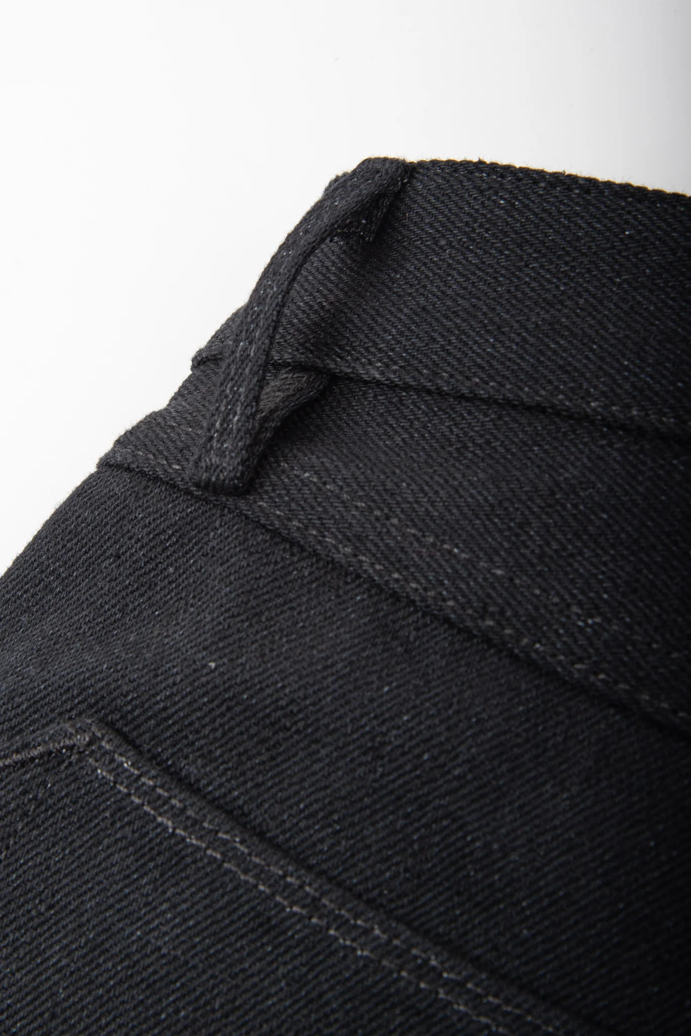 Freenote Cloth Wilkes - 17oz Black Slub