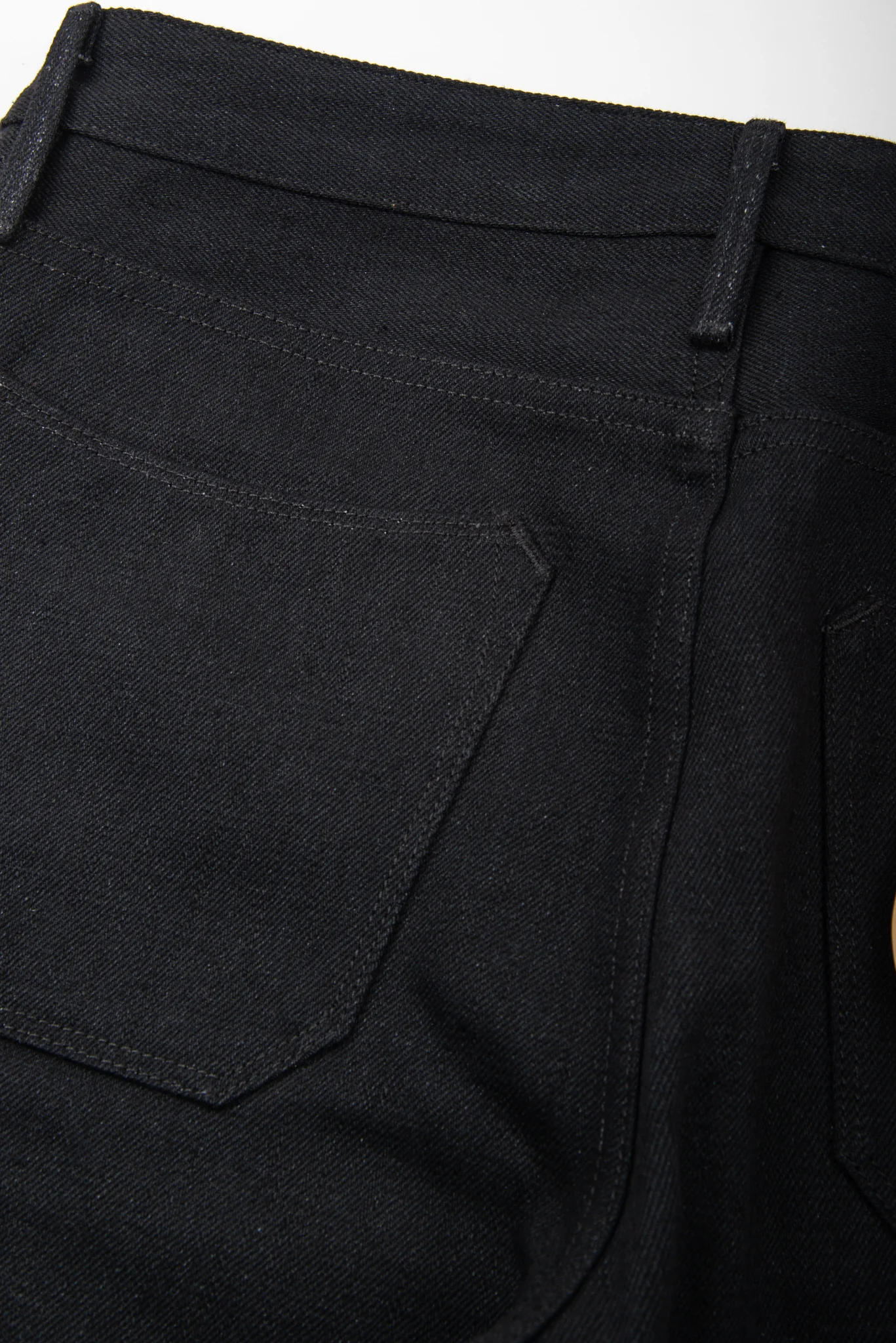 Freenote Cloth Portola - 17oz Black Slub