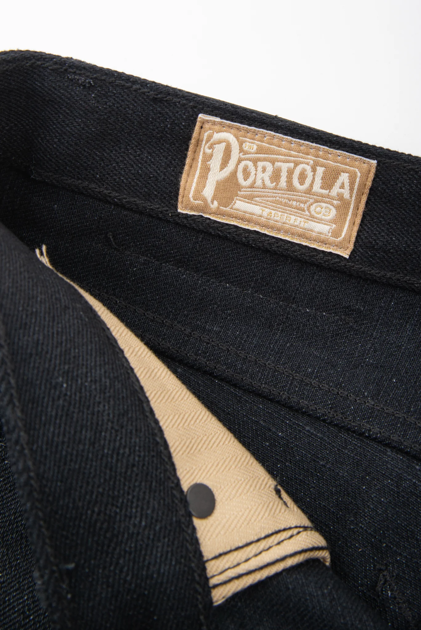 Freenote Cloth Portola - 17oz Black Slub
