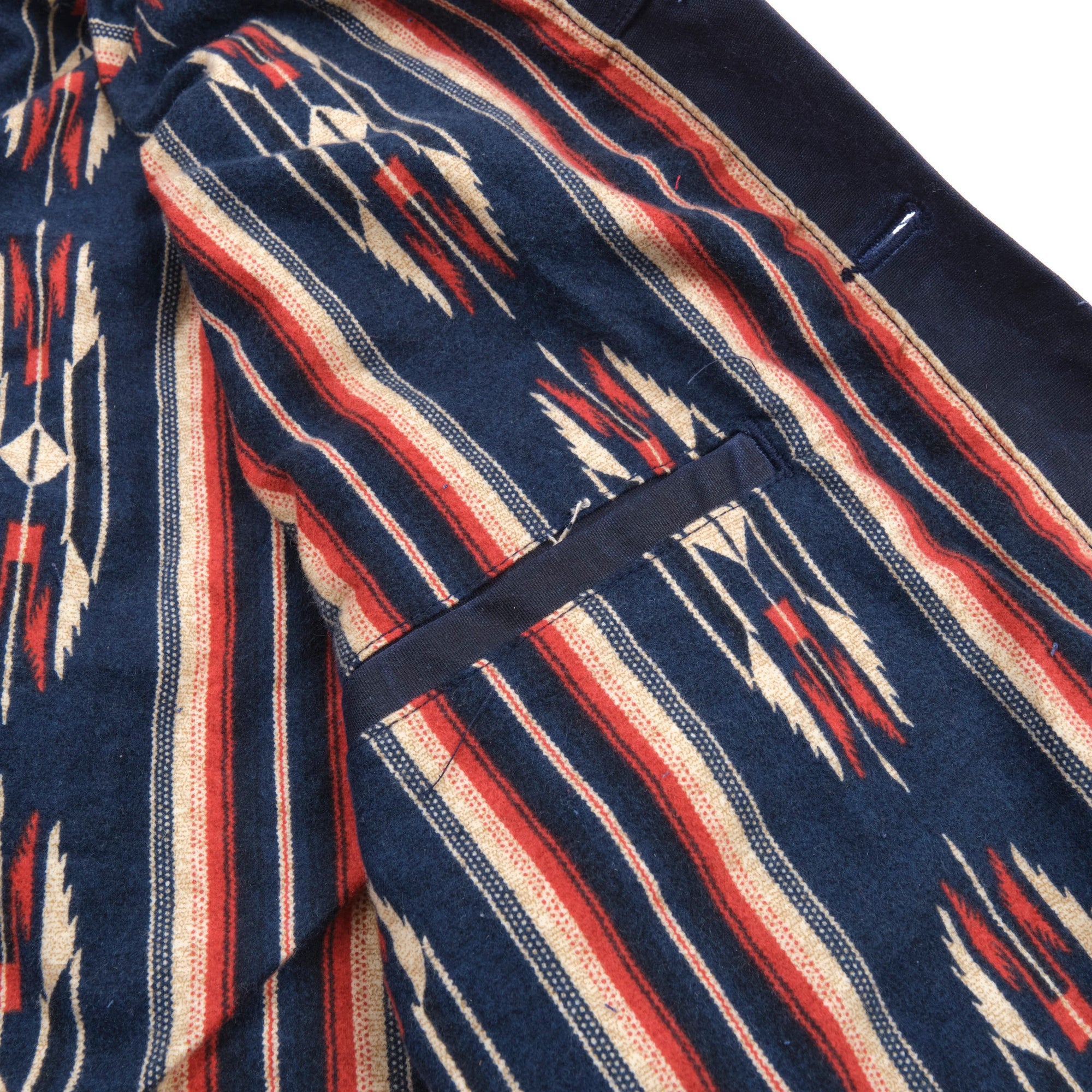 Freenote Cloth Waxed Riders Jacket - Navy