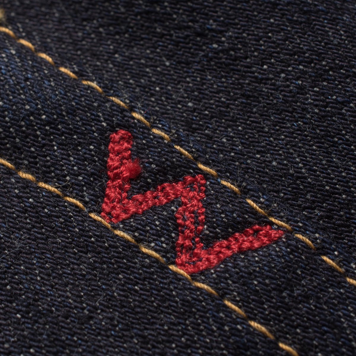 Iron Heart IH-634-142 14oz Selvedge Denim Straight Cut Jeans - Indigo