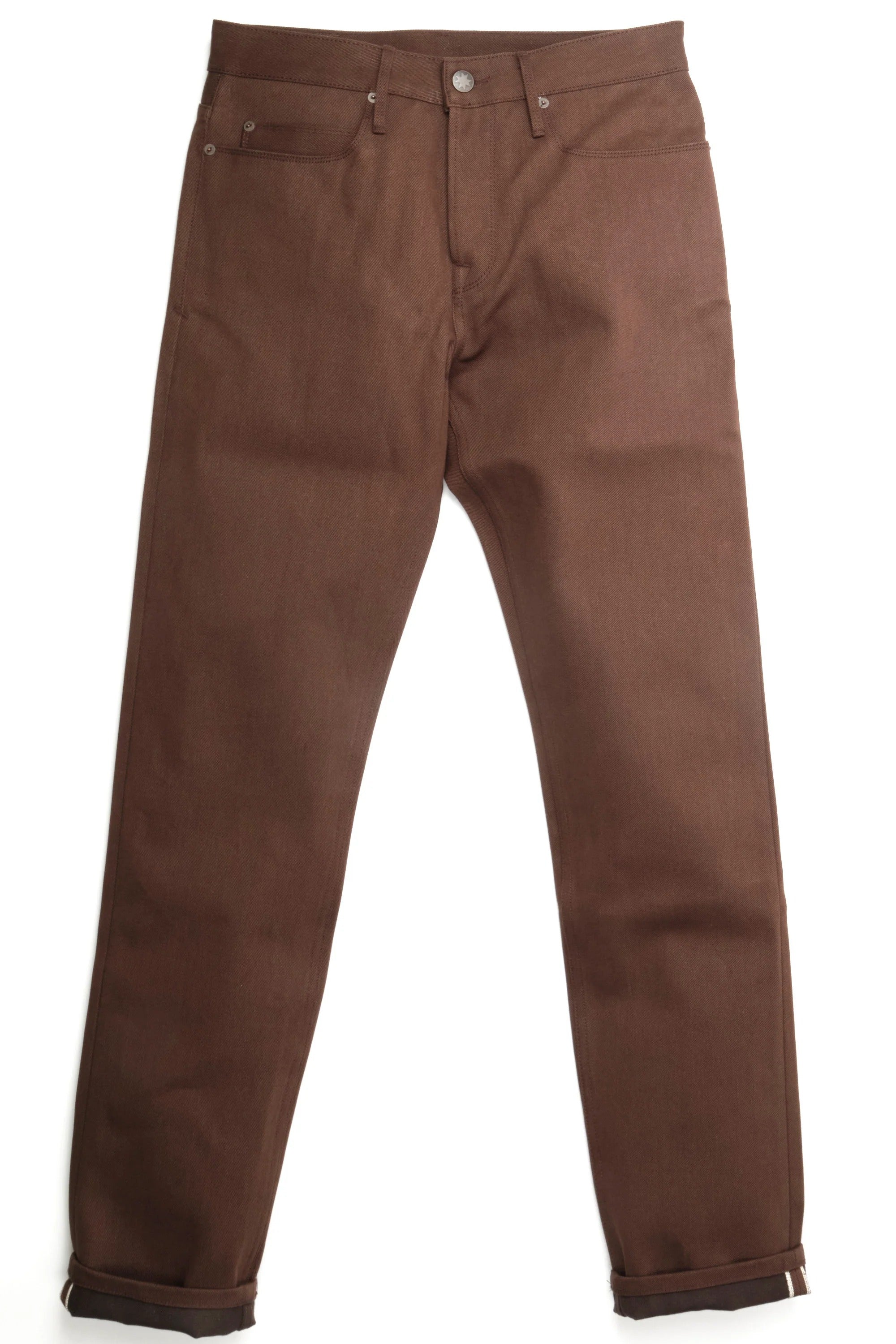 Freenote Cloth Portola - 15oz Dark Brown Denim