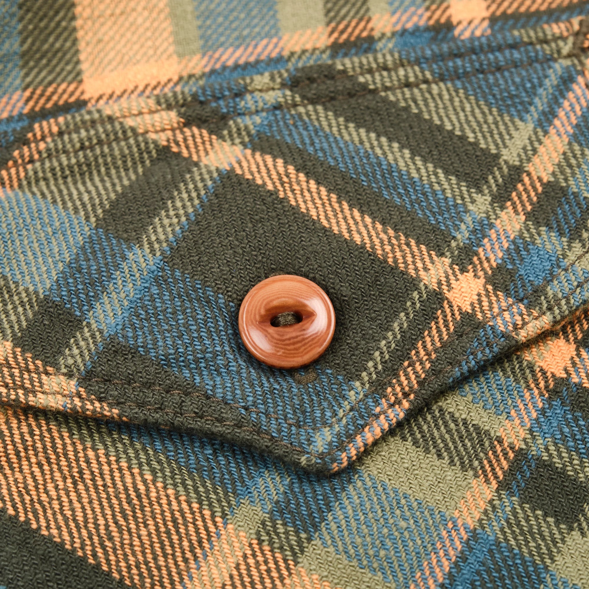 Freenote Cloth Wells - Evergreen Plaid