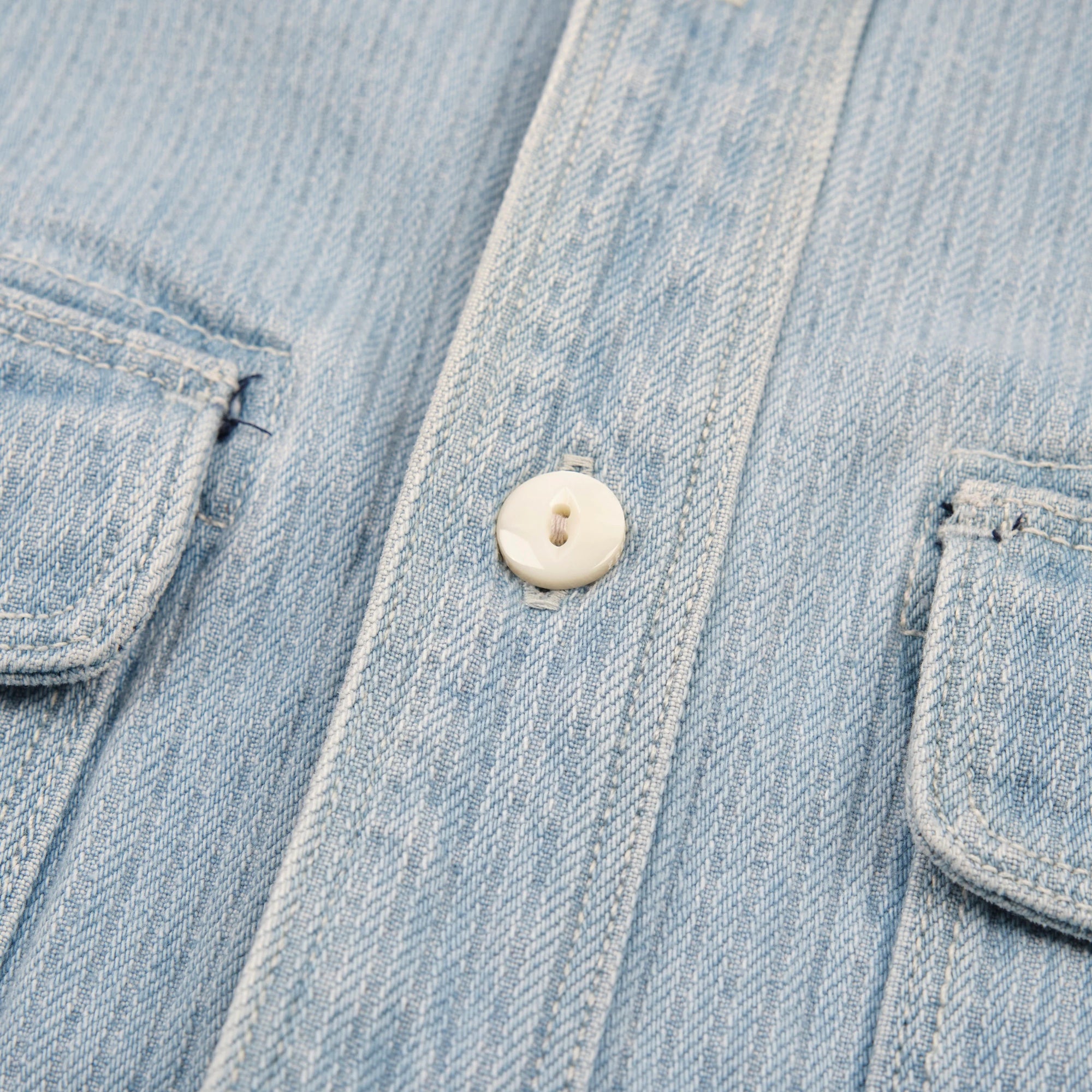 Freenote Cloth Rancho - Bleach Indigo Cord