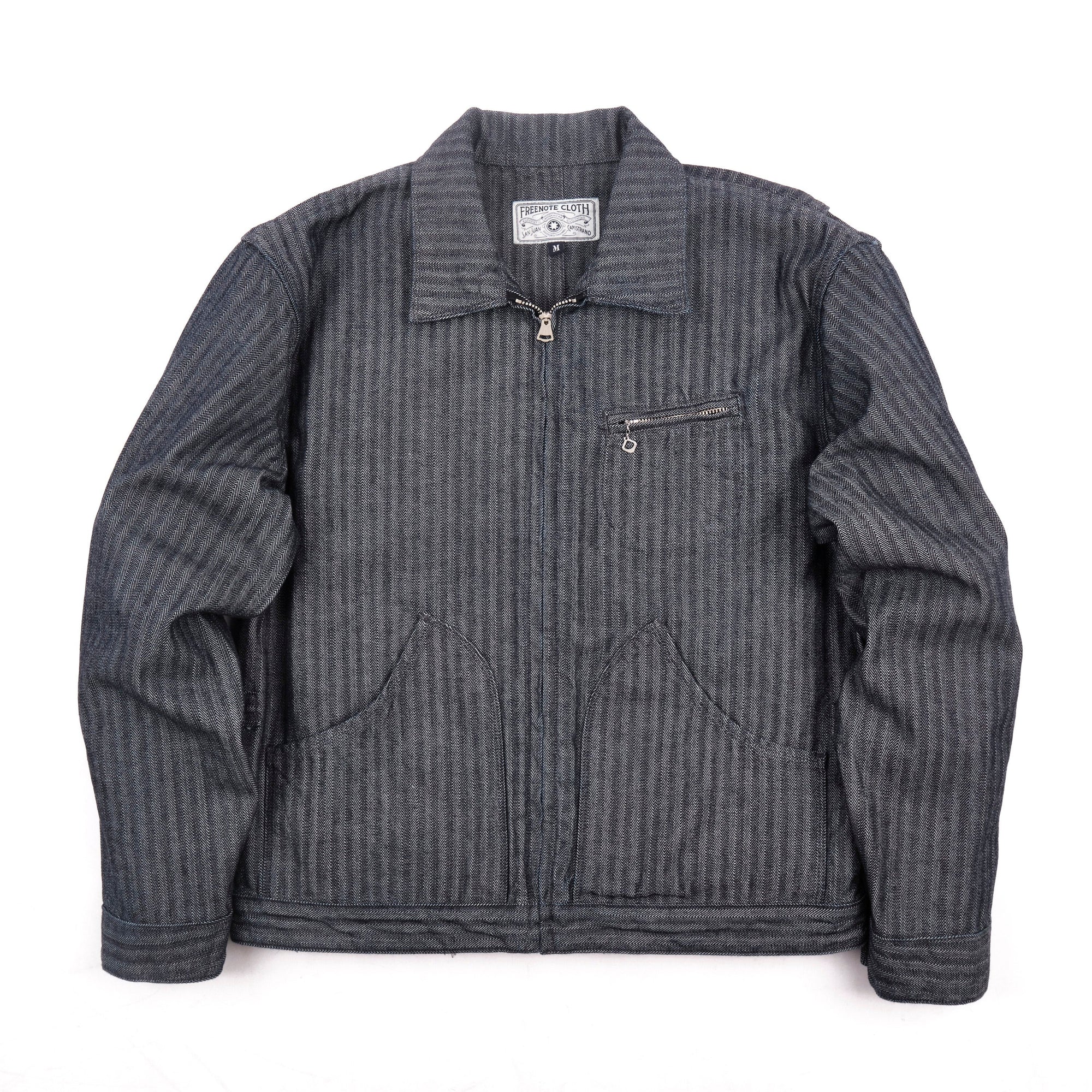 Freenote Cloth Kirthwood - Grey Herringbone