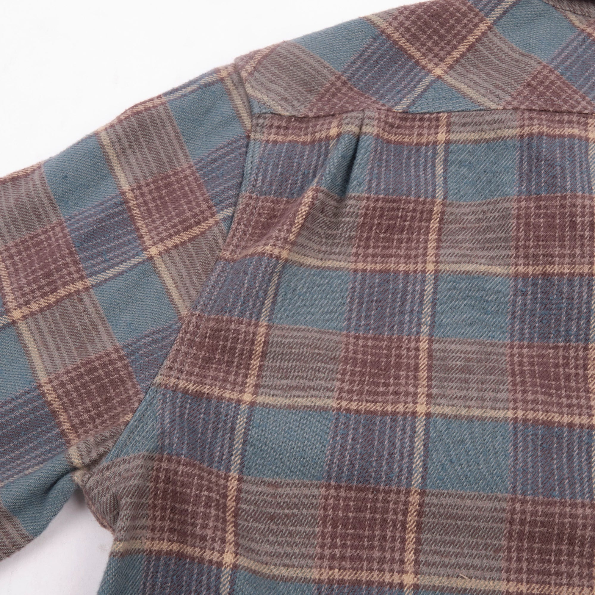 Freenote Cloth Jepson - Dusty Blue Plaid