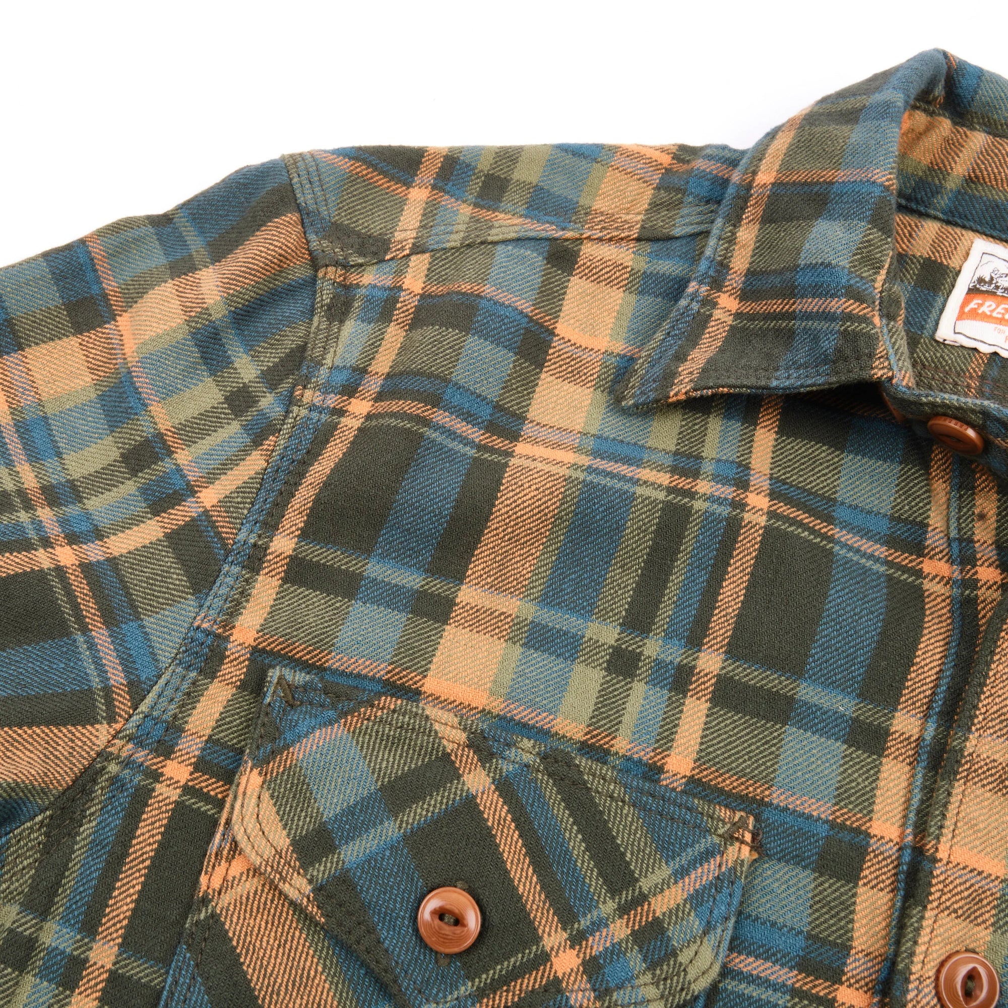 Freenote Cloth Wells - Evergreen Plaid