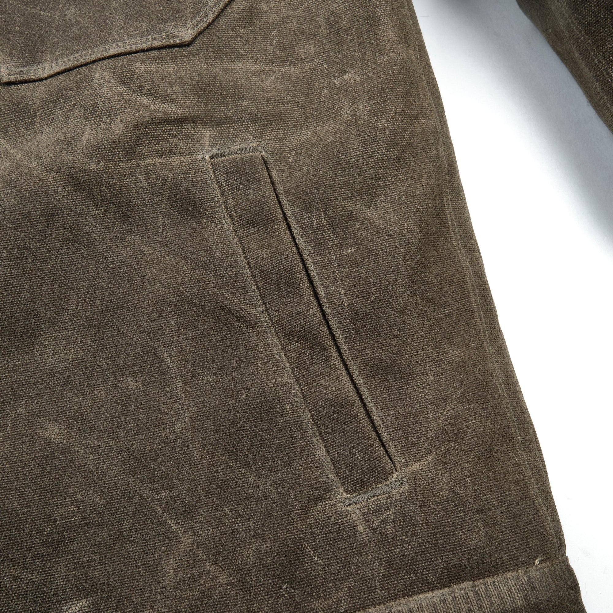 Freenote Cloth Heavy Waxed Riders Jacket - Tobacco Wool