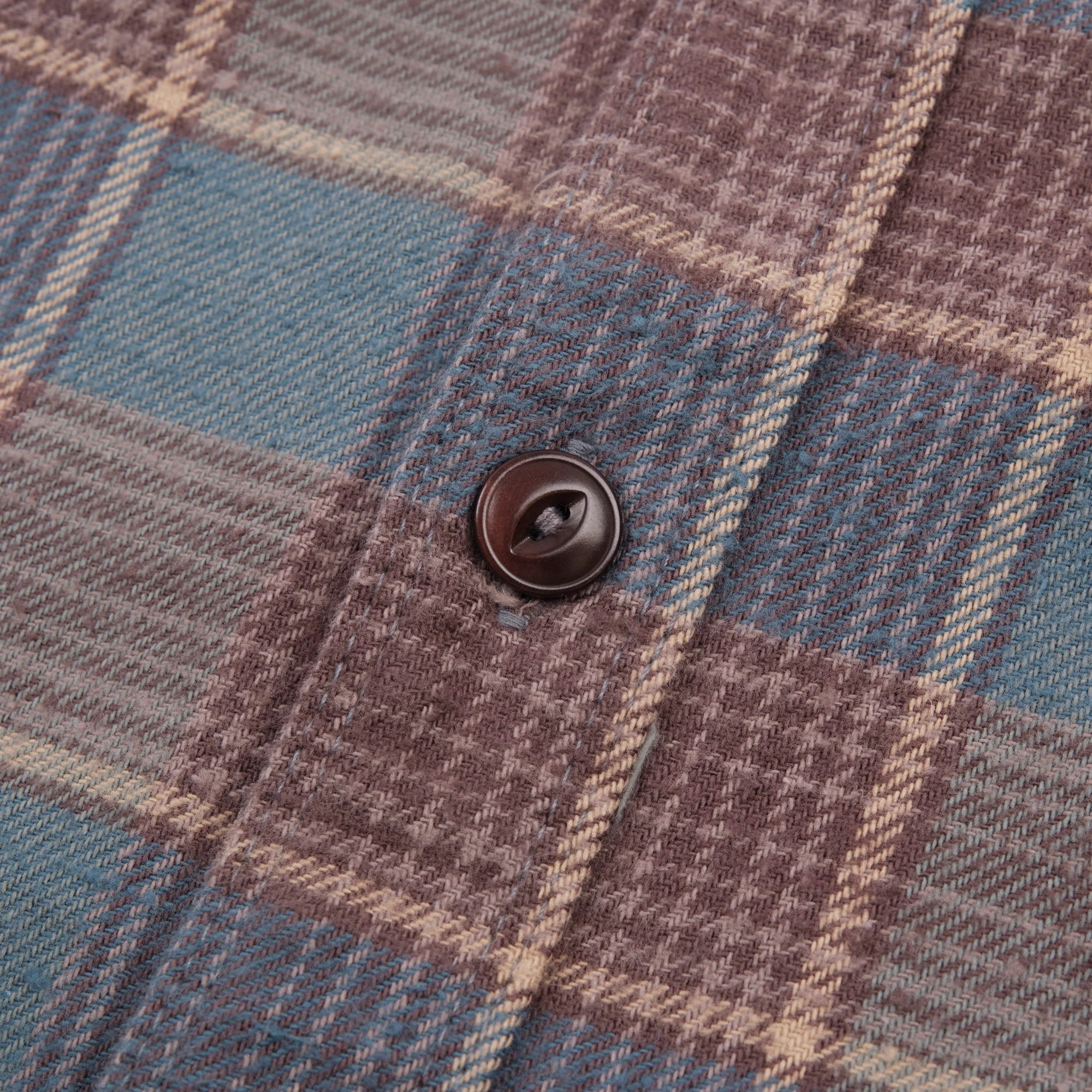 Freenote Cloth Jepson - Dusty Blue Plaid