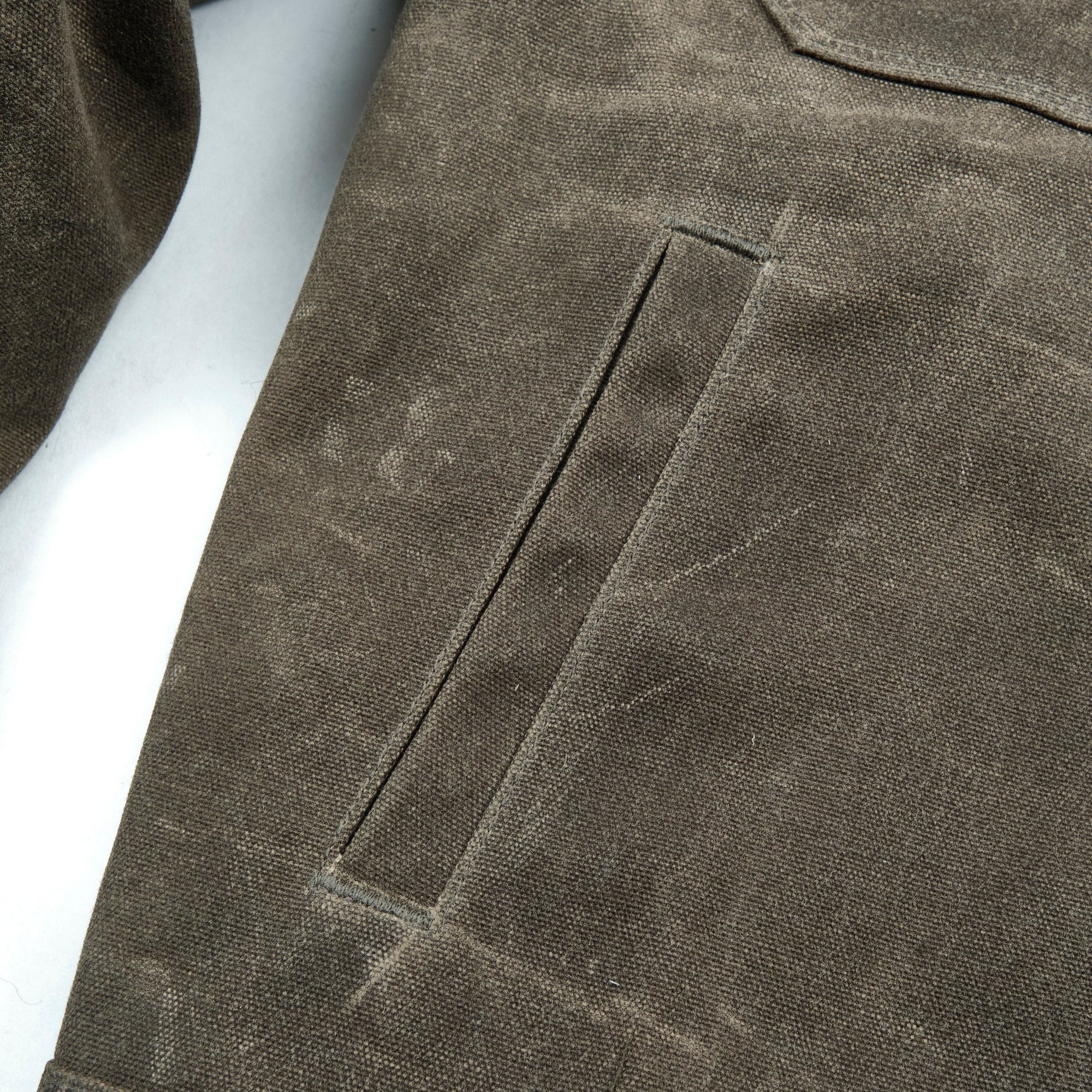 Freenote Cloth Heavy Waxed Riders Jacket - Tobacco Wool