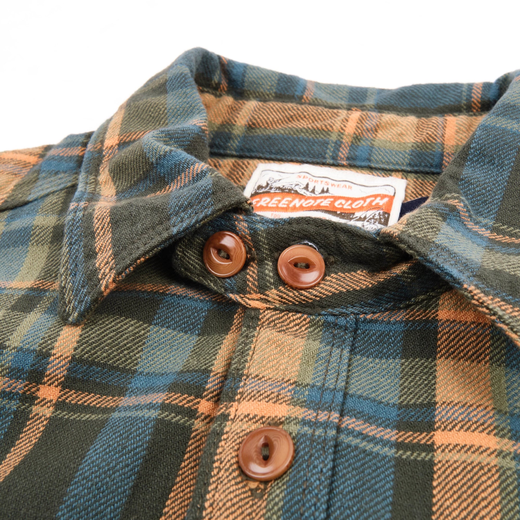 Freenote Cloth Wells - Evergreen Plaid