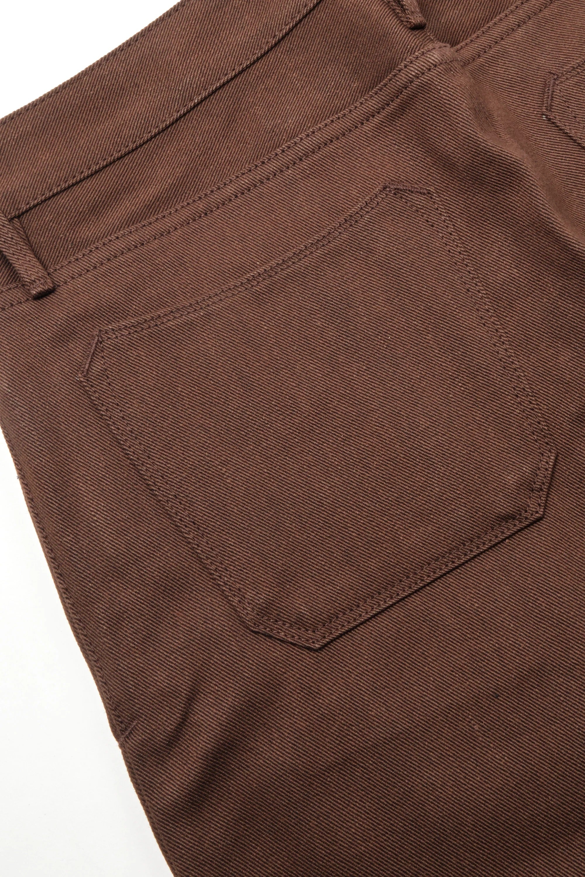 Freenote Cloth Portola - 15oz Dark Brown Denim