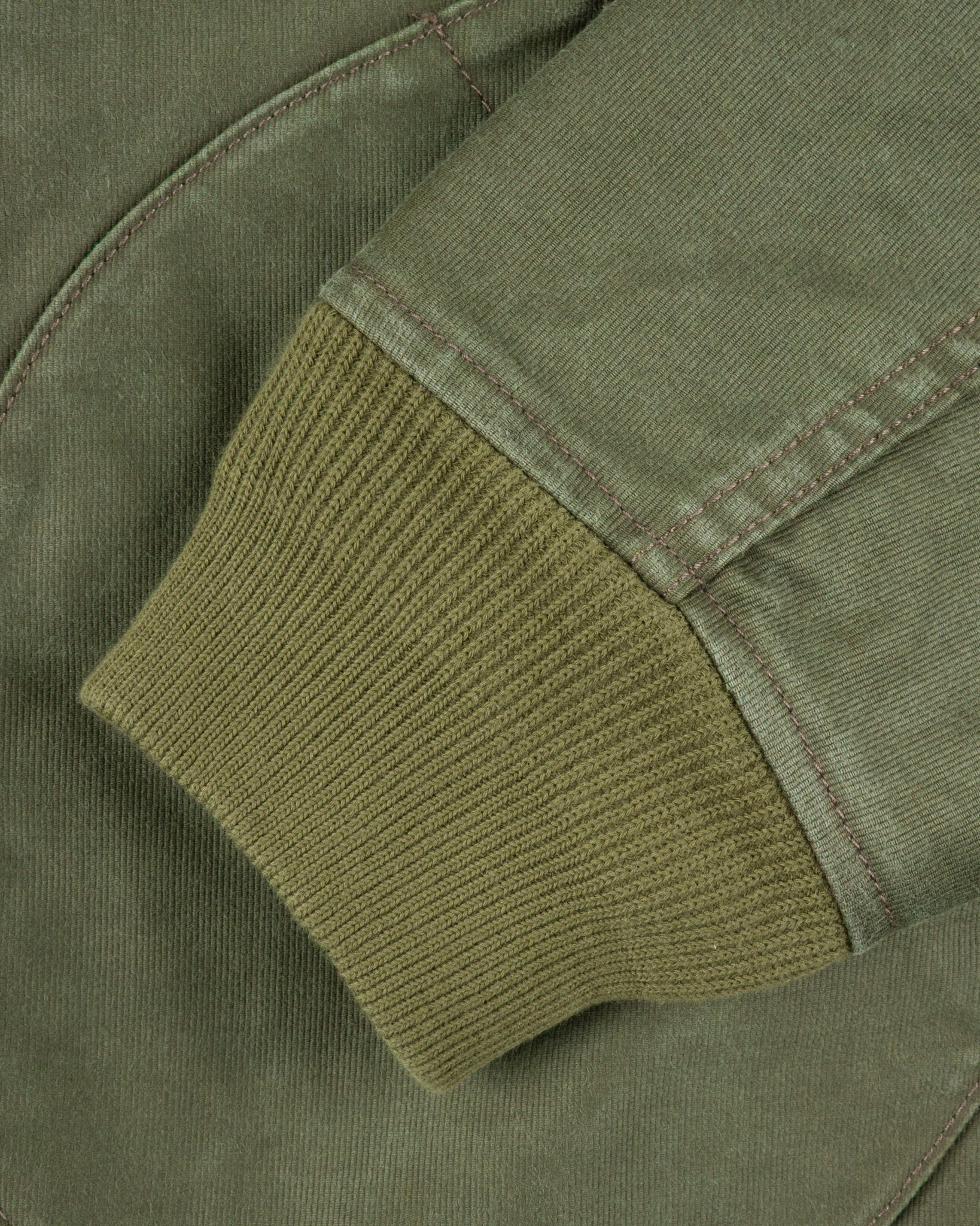 Iron Heart IHM-47-ODG 12oz Whipcord Tanker Jacket - Olive Drab Green