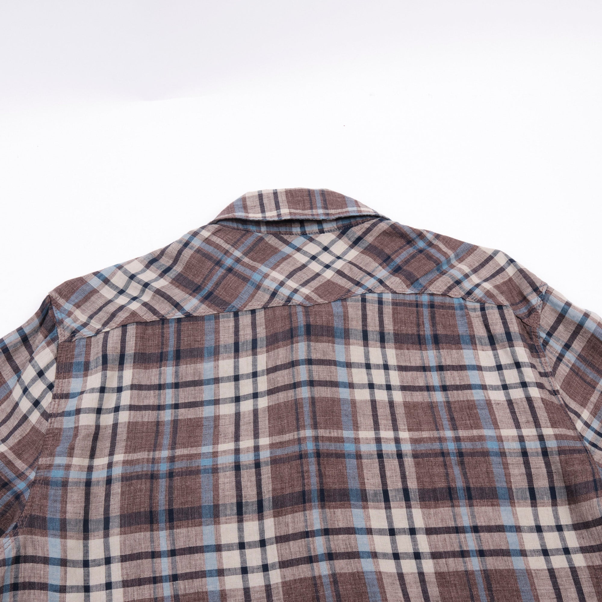 Freenote Cloth Western Scout - Pheasant Brown Plaid