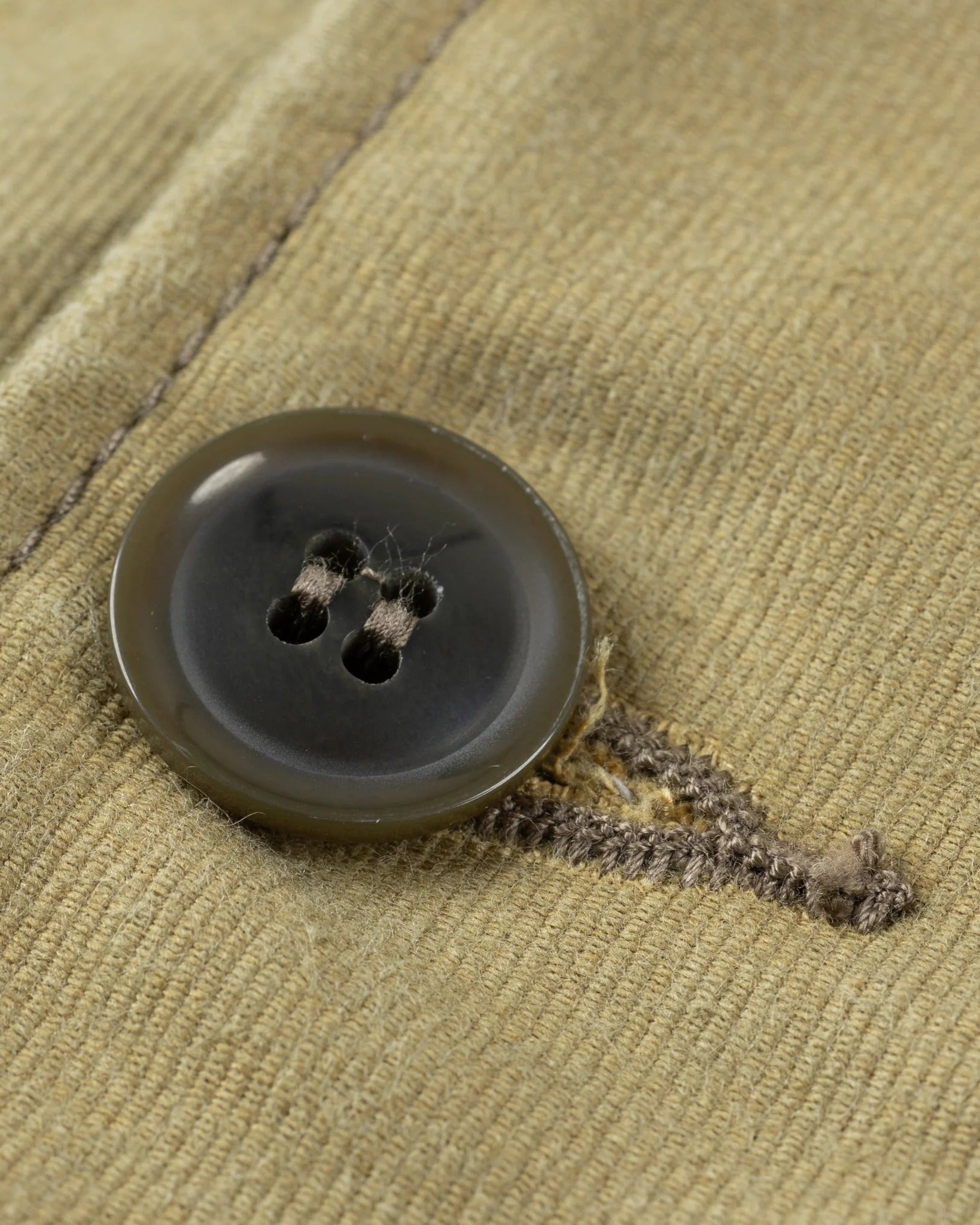 Iron Heart IHM-48-KHA 12oz Whipcord Lightweight N1 Deck Jacket - Khaki