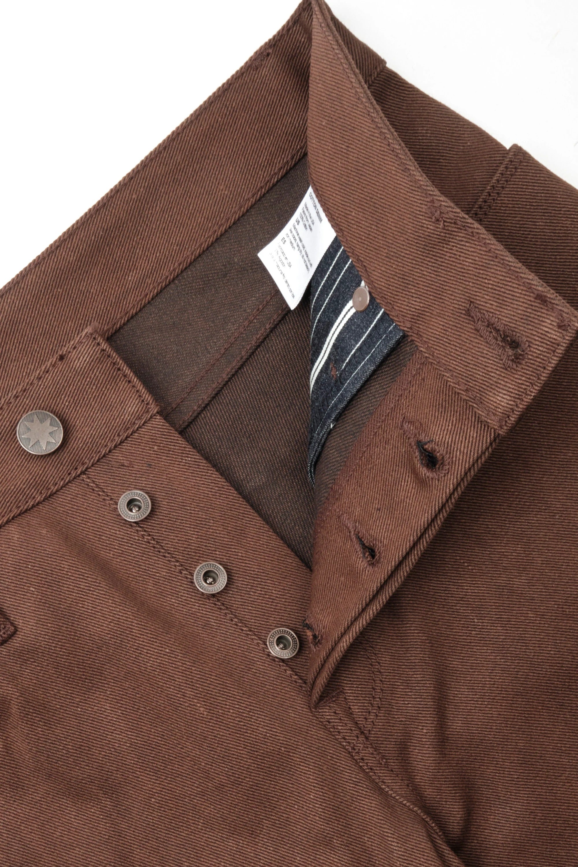 Freenote Cloth Portola - 15oz Dark Brown Denim