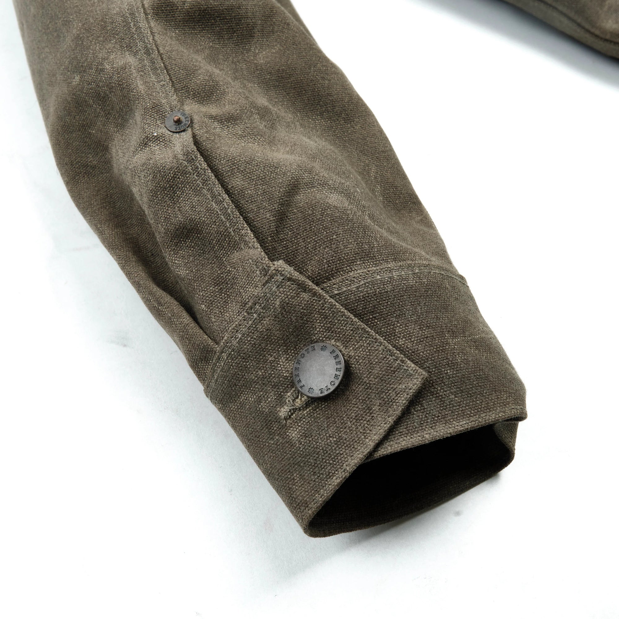 Freenote Cloth Heavy Waxed Riders Jacket - Tobacco Wool