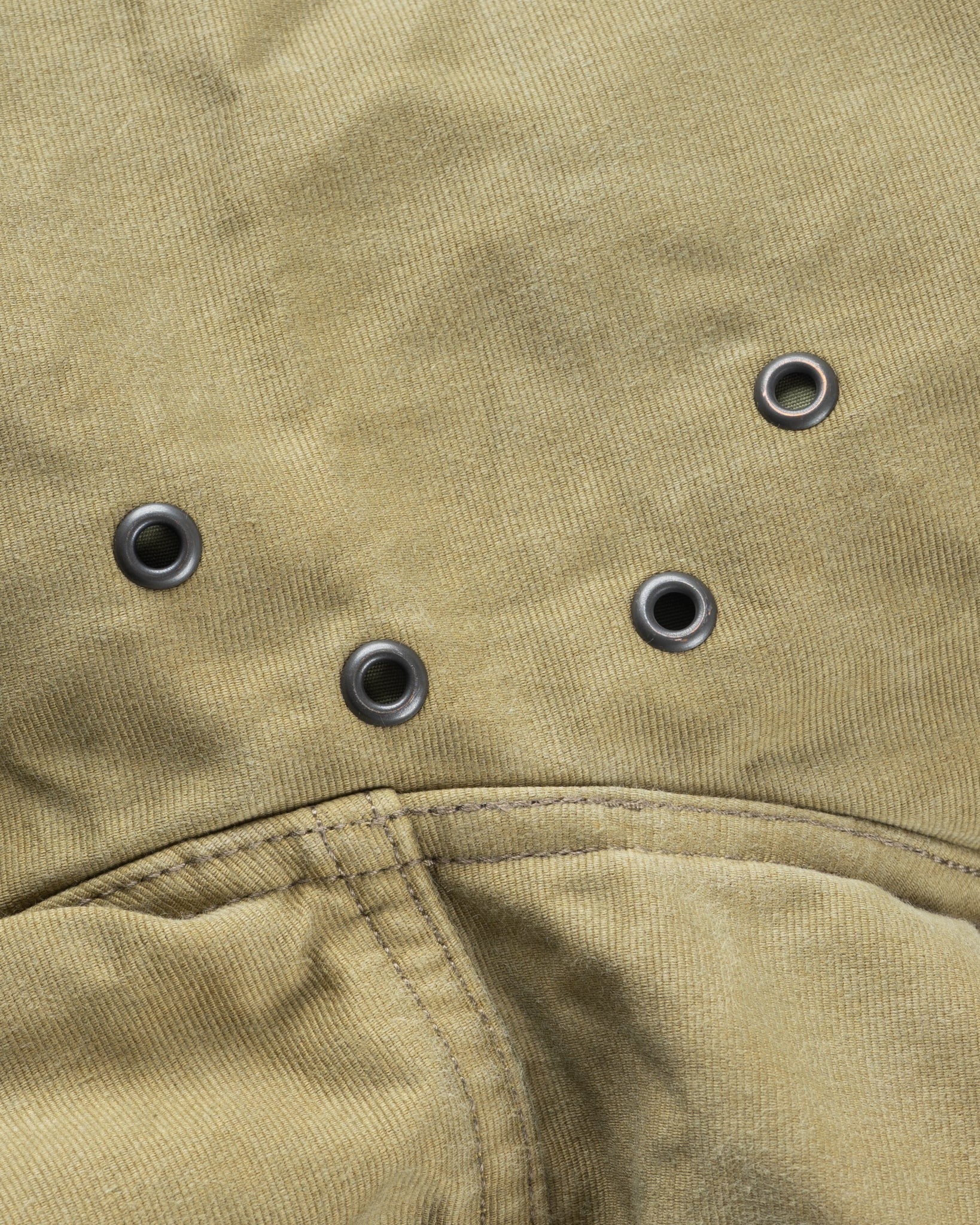 Iron Heart IHM-48-KHA 12oz Whipcord Lightweight N1 Deck Jacket - Khaki