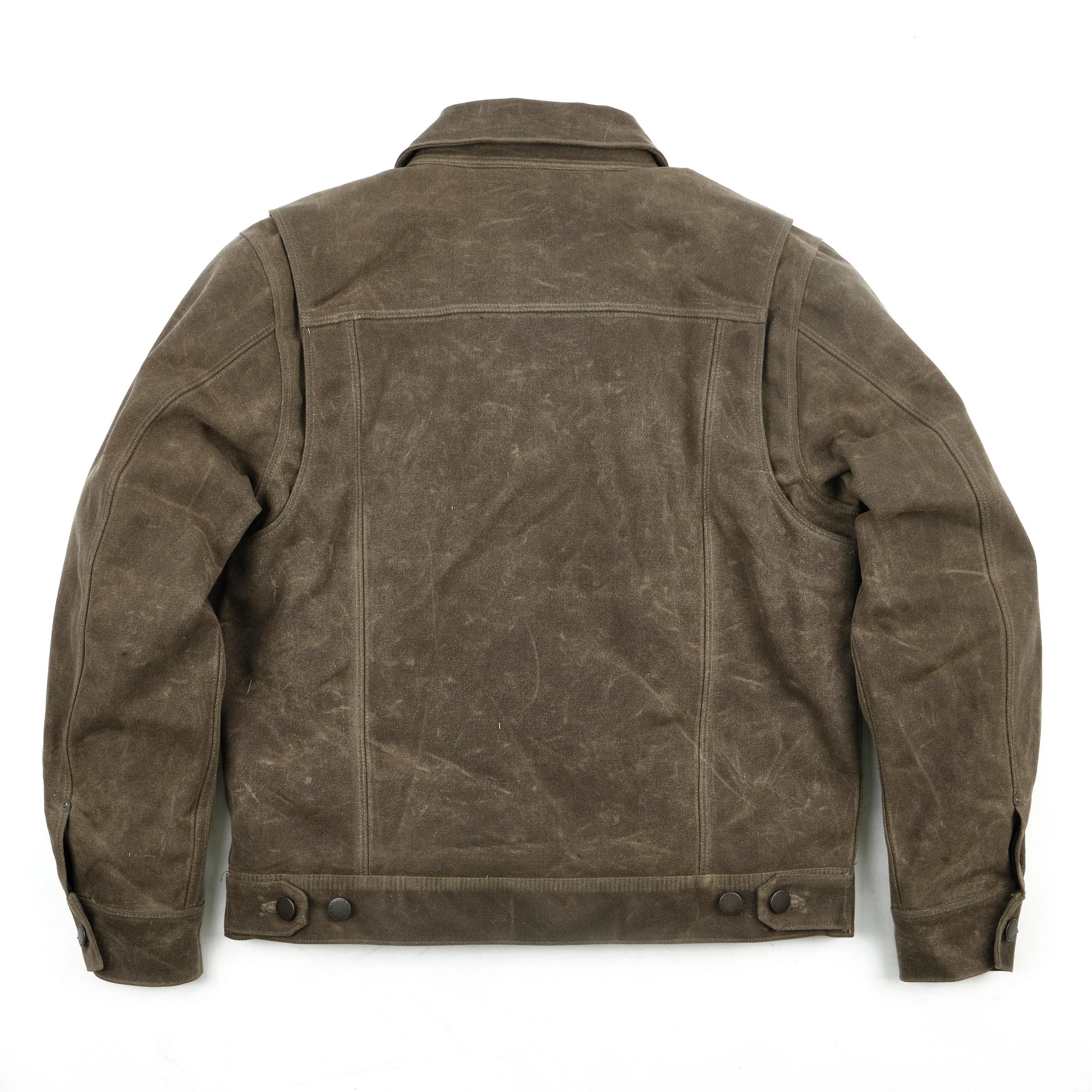 Freenote Cloth Heavy Waxed Riders Jacket - Tobacco Wool
