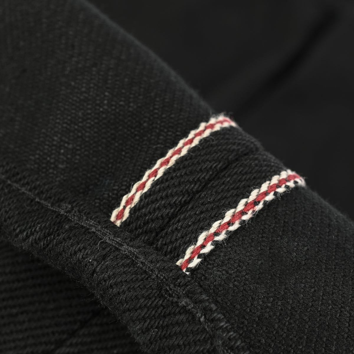 Iron Heart IH-634S-SB 21oz Selvedge Denim Straight Cut - Superblack Non-Fade