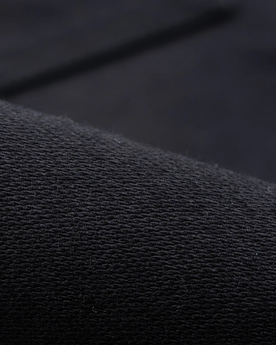 Iron Heart IHSH-426-BLK 12oz Military Moleskin Western Shirt - Black