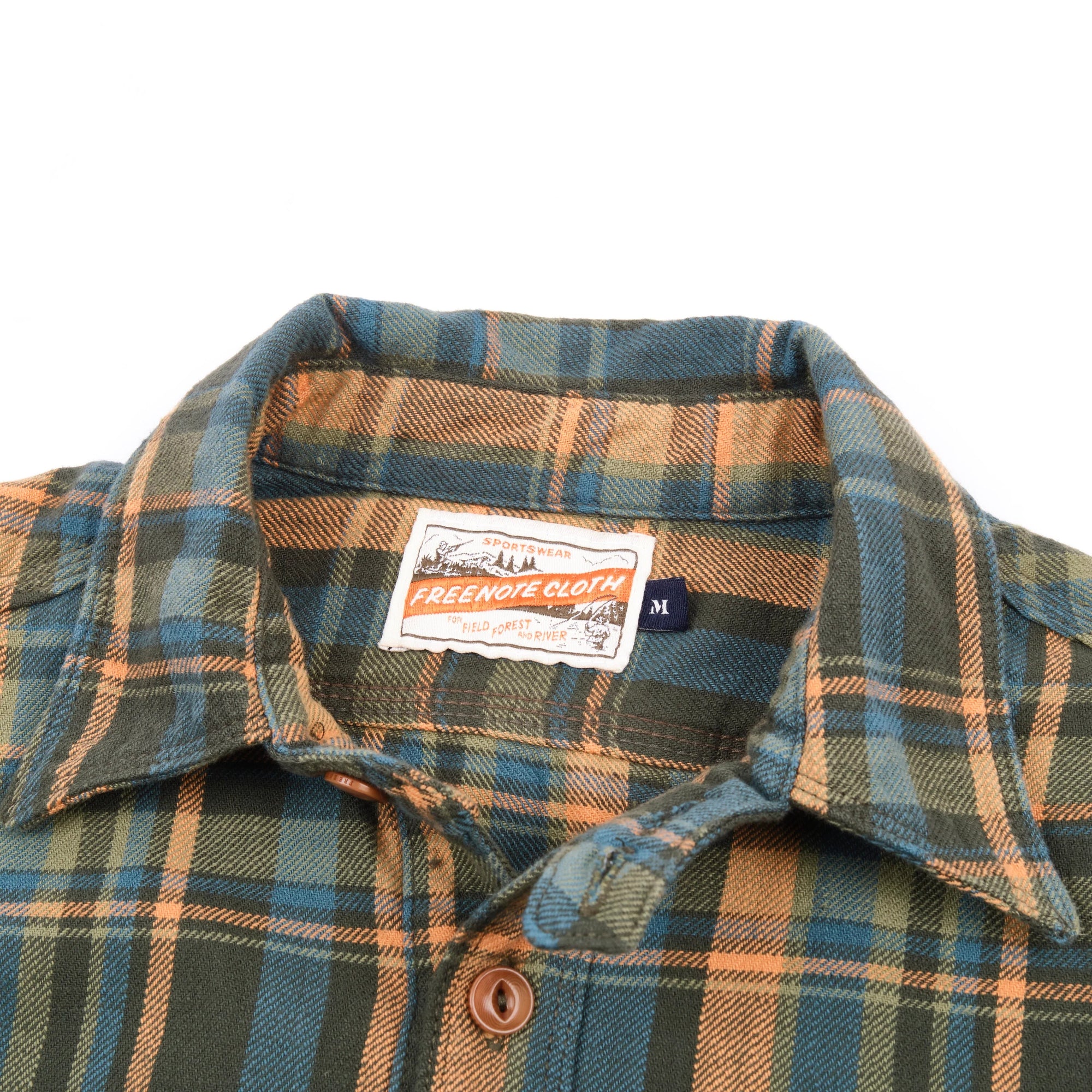 Freenote Cloth Wells - Evergreen Plaid