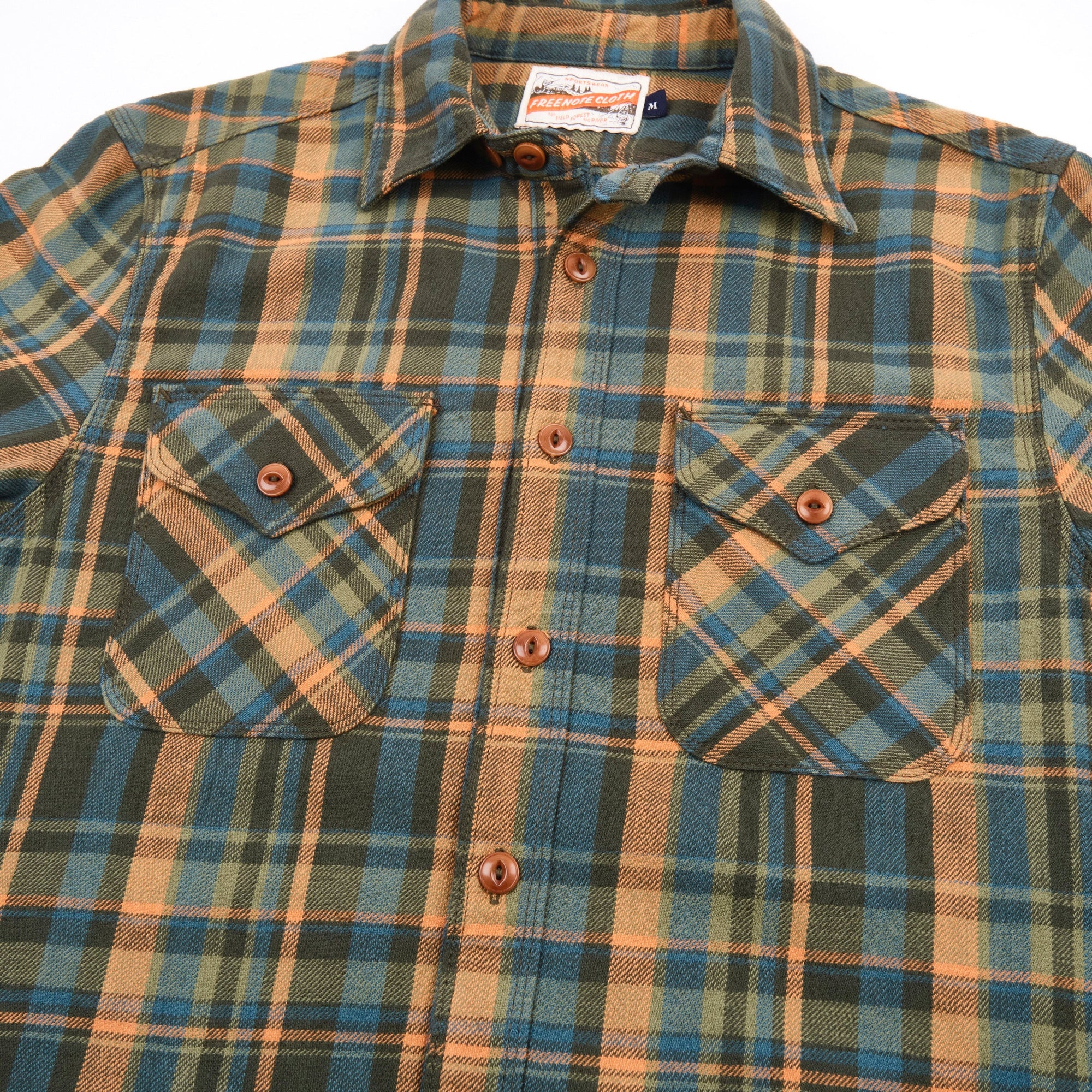Freenote Cloth Wells - Evergreen Plaid
