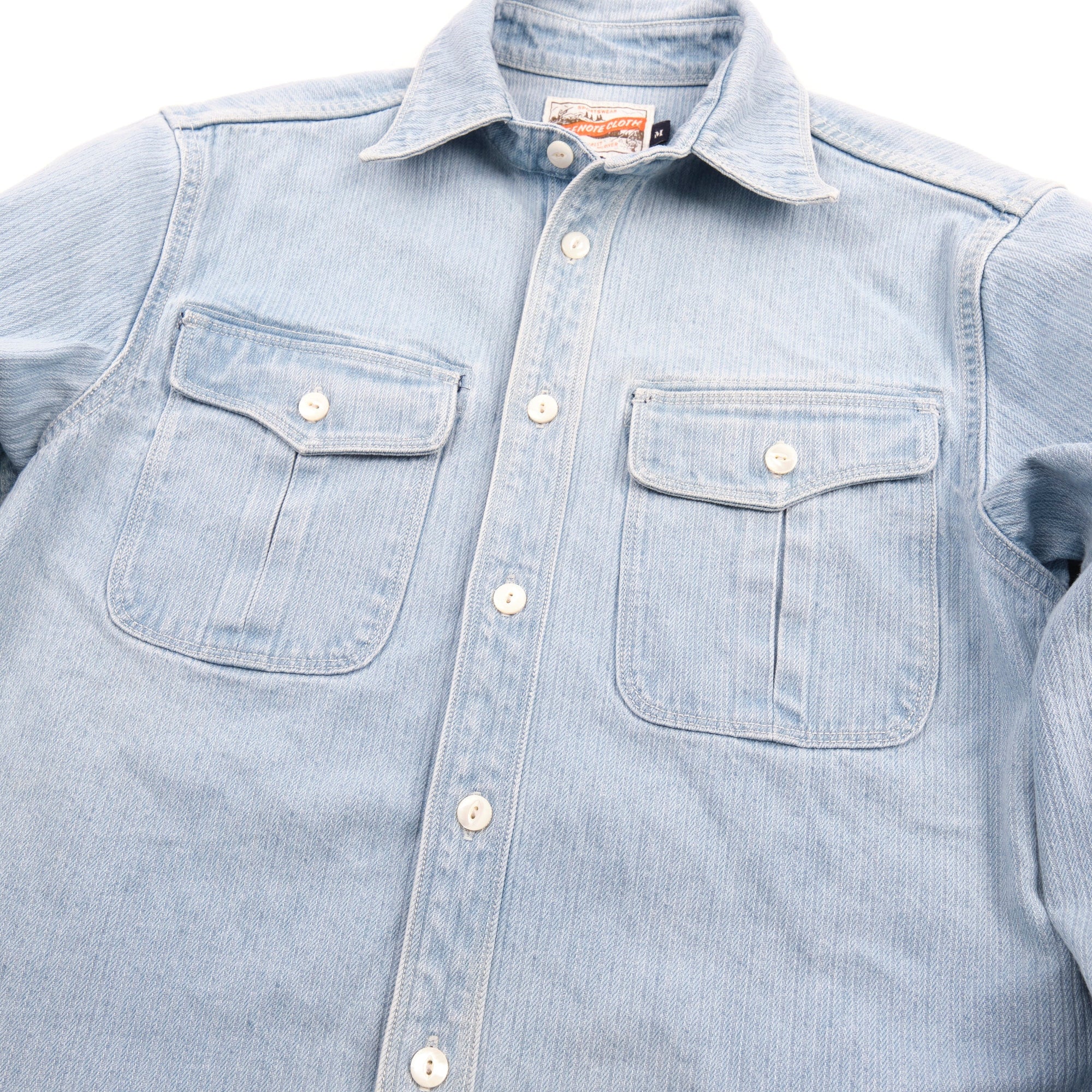 Freenote Cloth Rancho - Bleach Indigo Cord