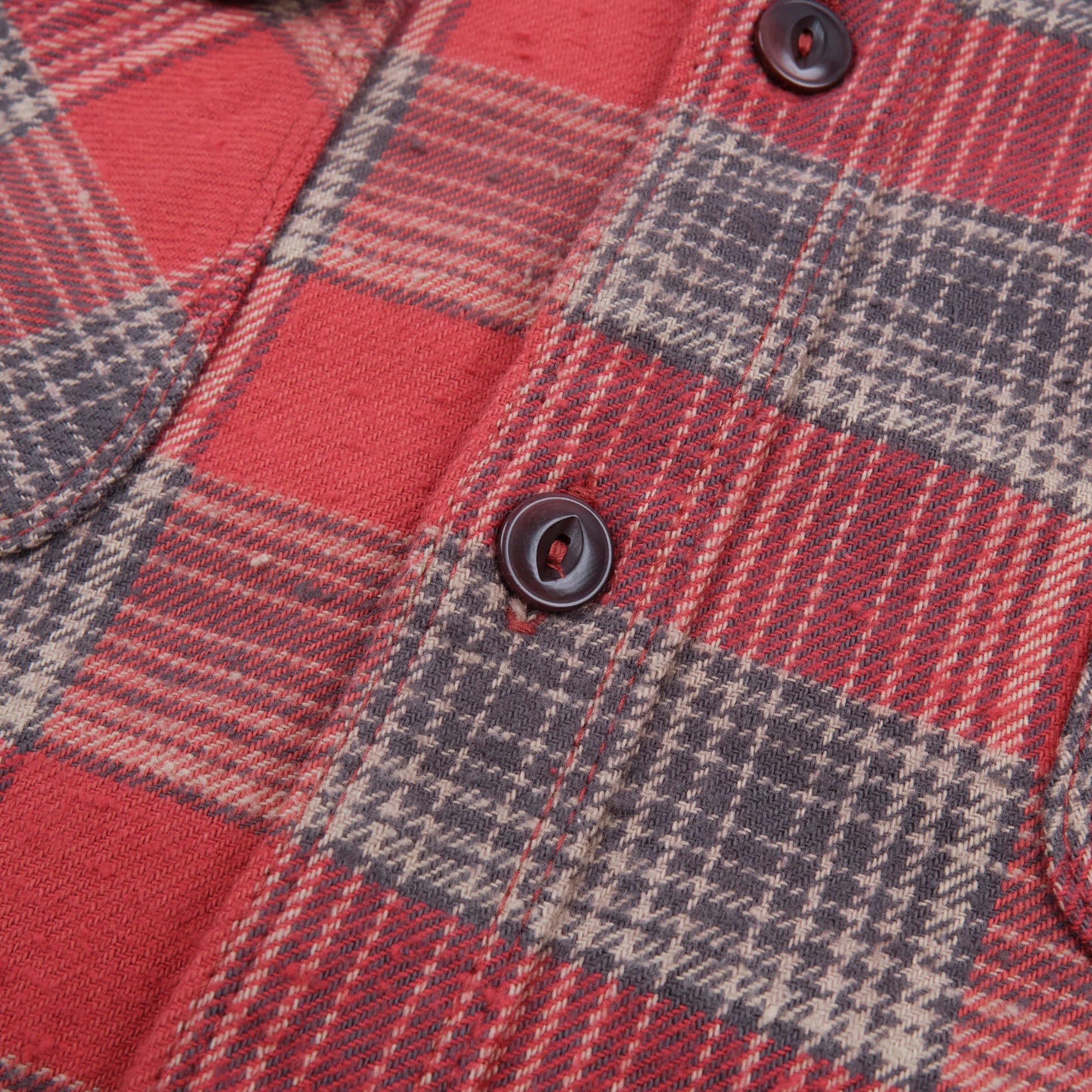 Freenote Cloth Jepson - Dusty Red Plaid