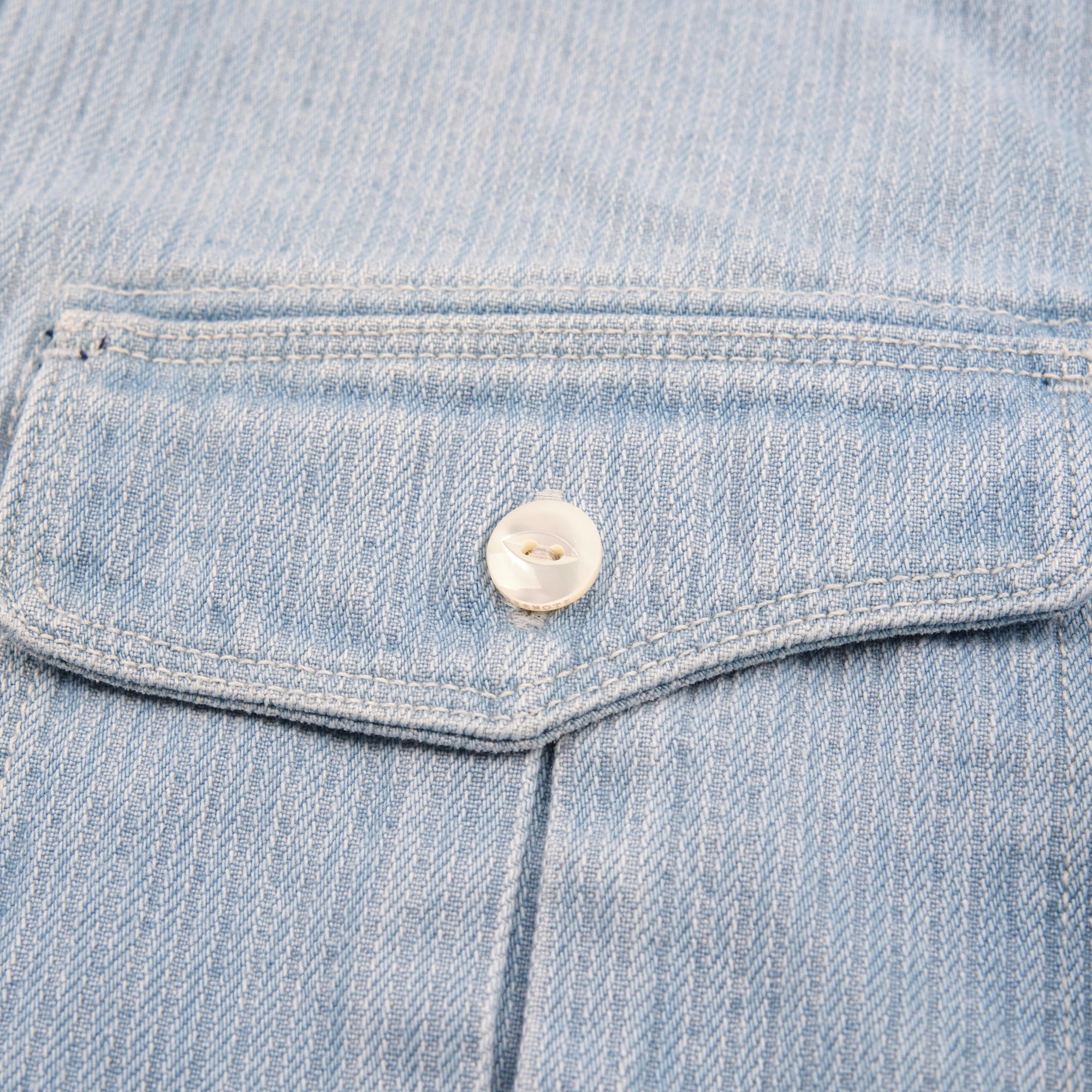 Freenote Cloth Rancho - Bleach Indigo Cord